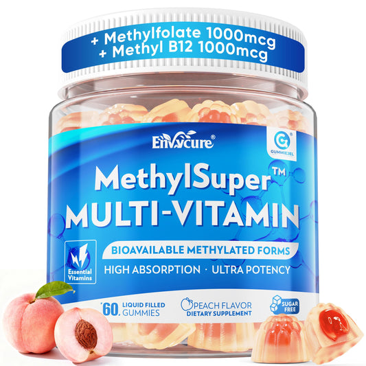 EnvyCure Methylated Multivitamin Gummies 60 Count