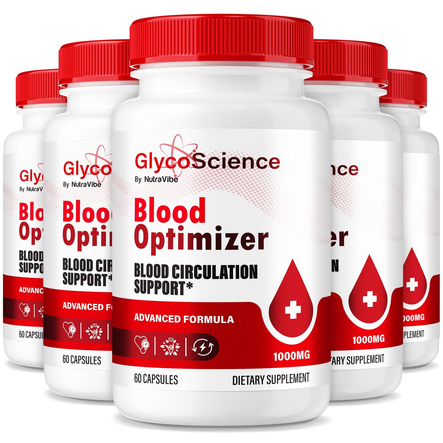 NutraVibe GlycoScience Blood Optimizer Formula, 300 Capsules