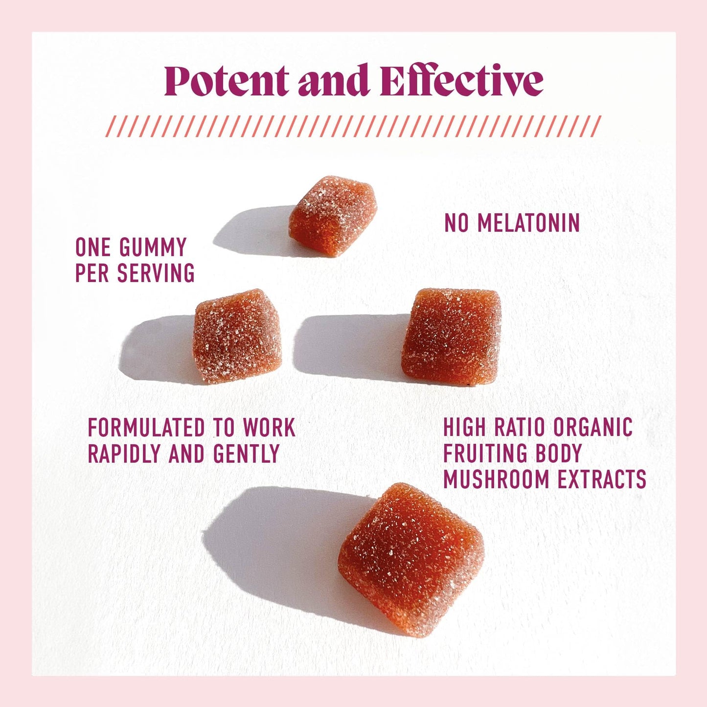 Microjoy Hibernate Sleep Aid with Reishi Mushroom Gummies 30 Count