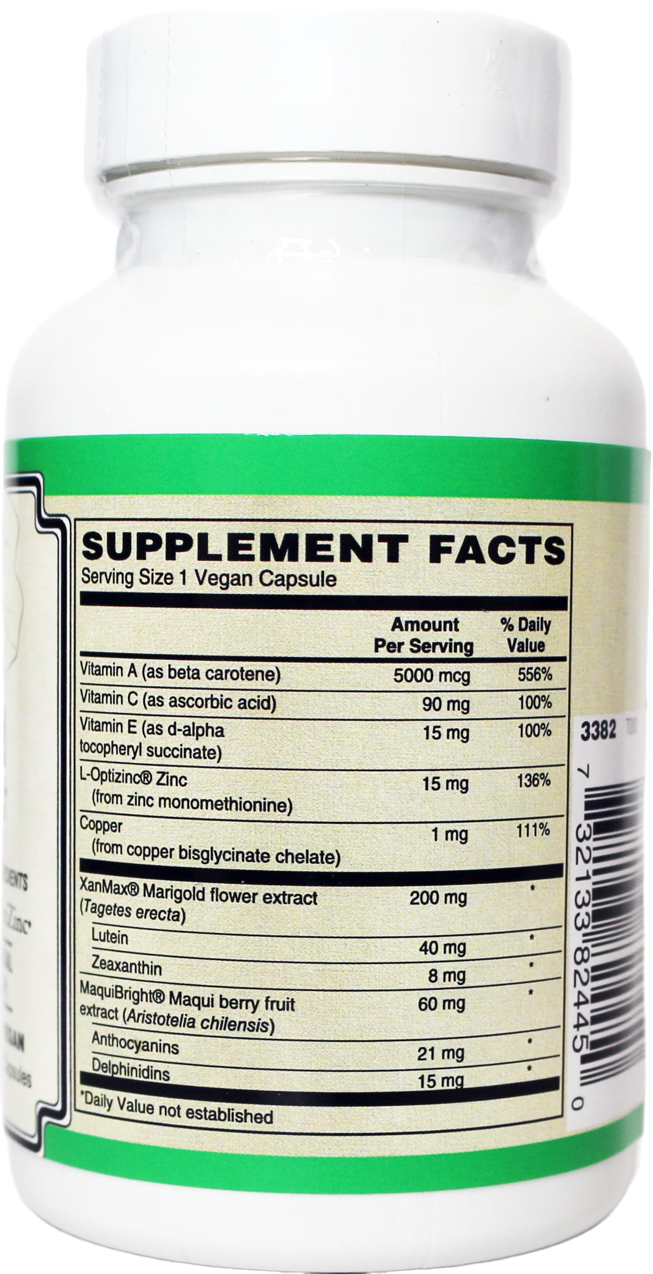AlchePharma Advanced Eye Care Supplement XanMax Marigold Extract, Lutein & Zeaxanthin Capsule, 1 Count