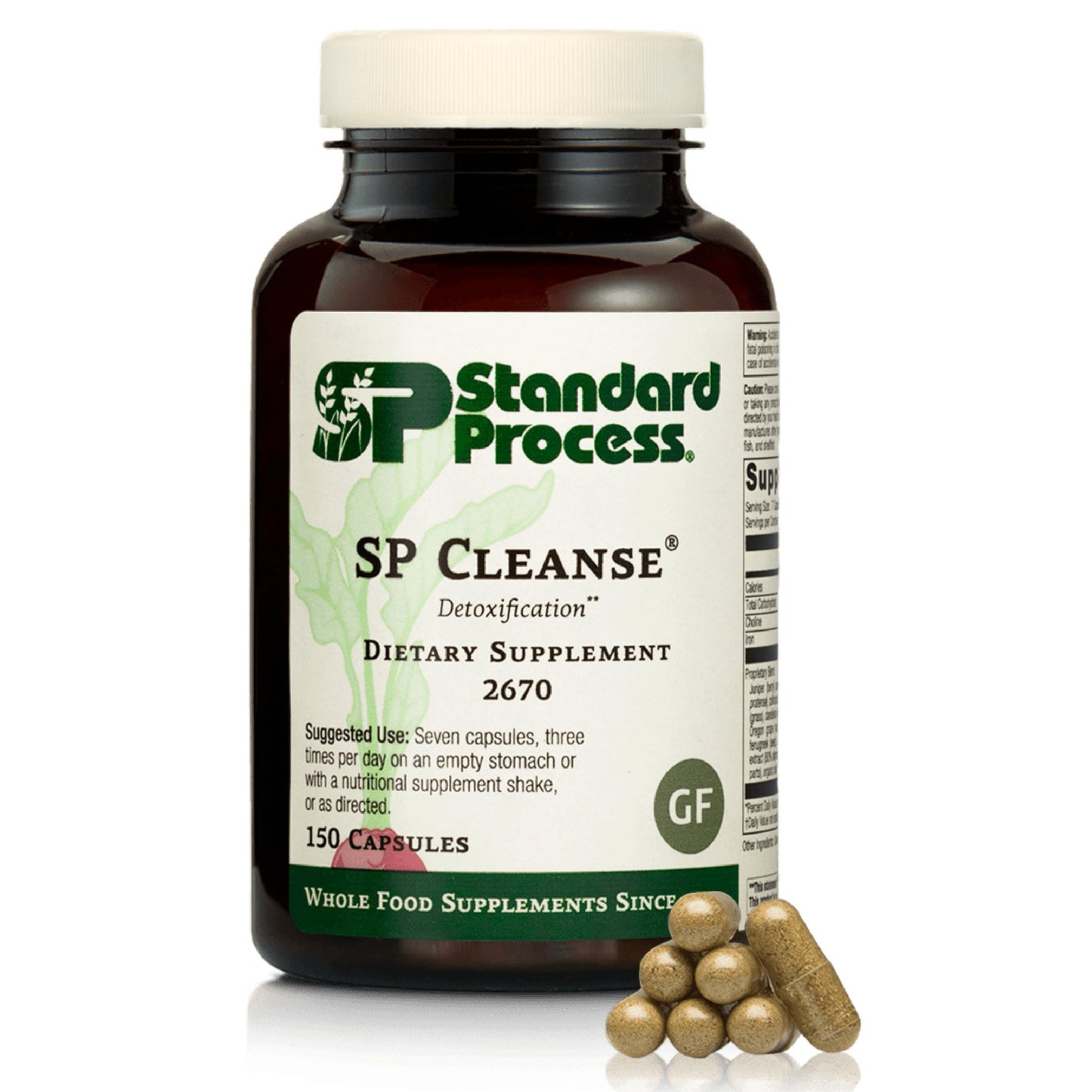 Standard Process Inc. SP Cleanse, Kidney & Liver Support 150 Capsules