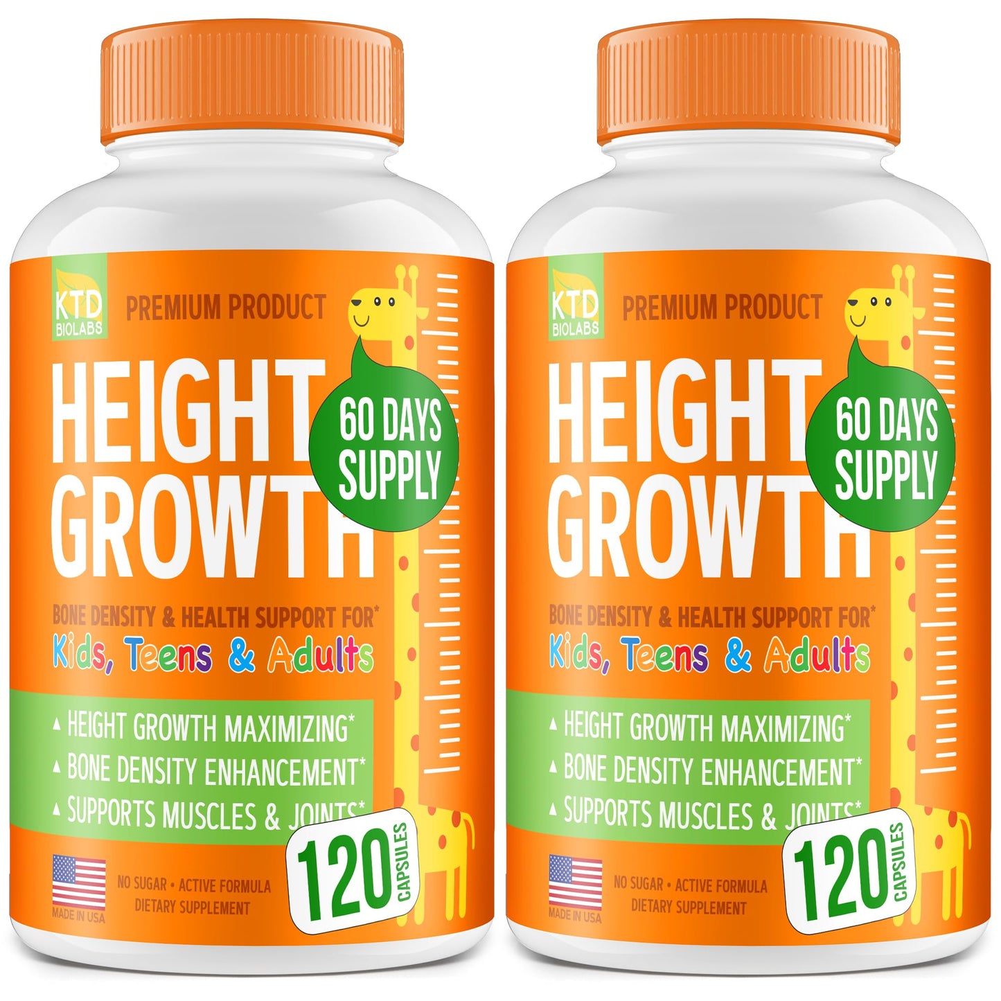 KTD BIOLABS Kids Height Growth Support Capsule 240 Capsules