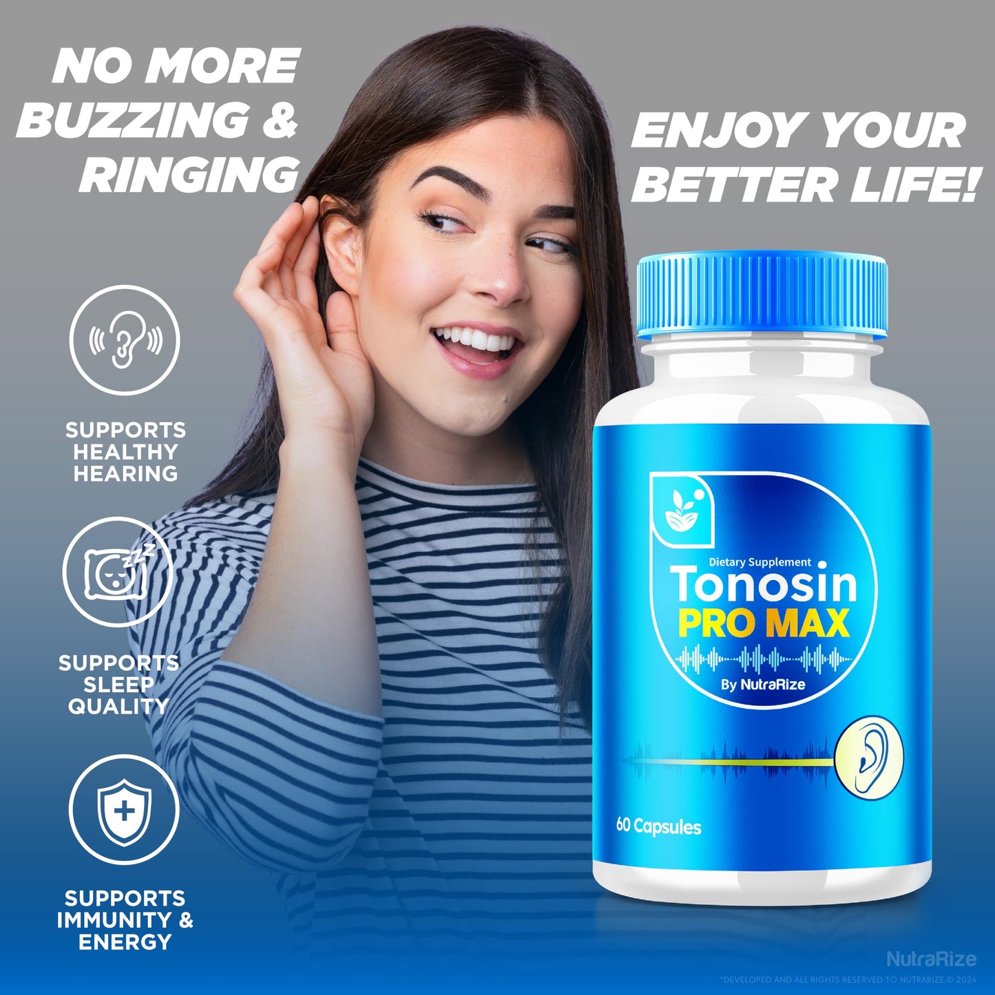 NutraRize Tonosin Pro Max Capsules 300