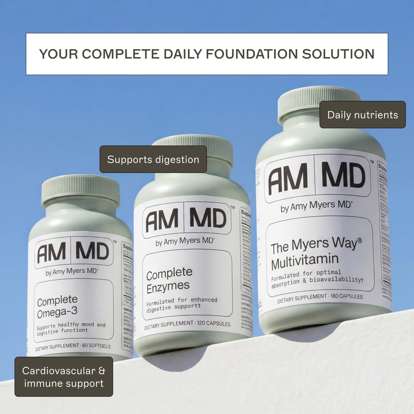 Amy Myers MD The Myers Way Multivitamin Capsules 180