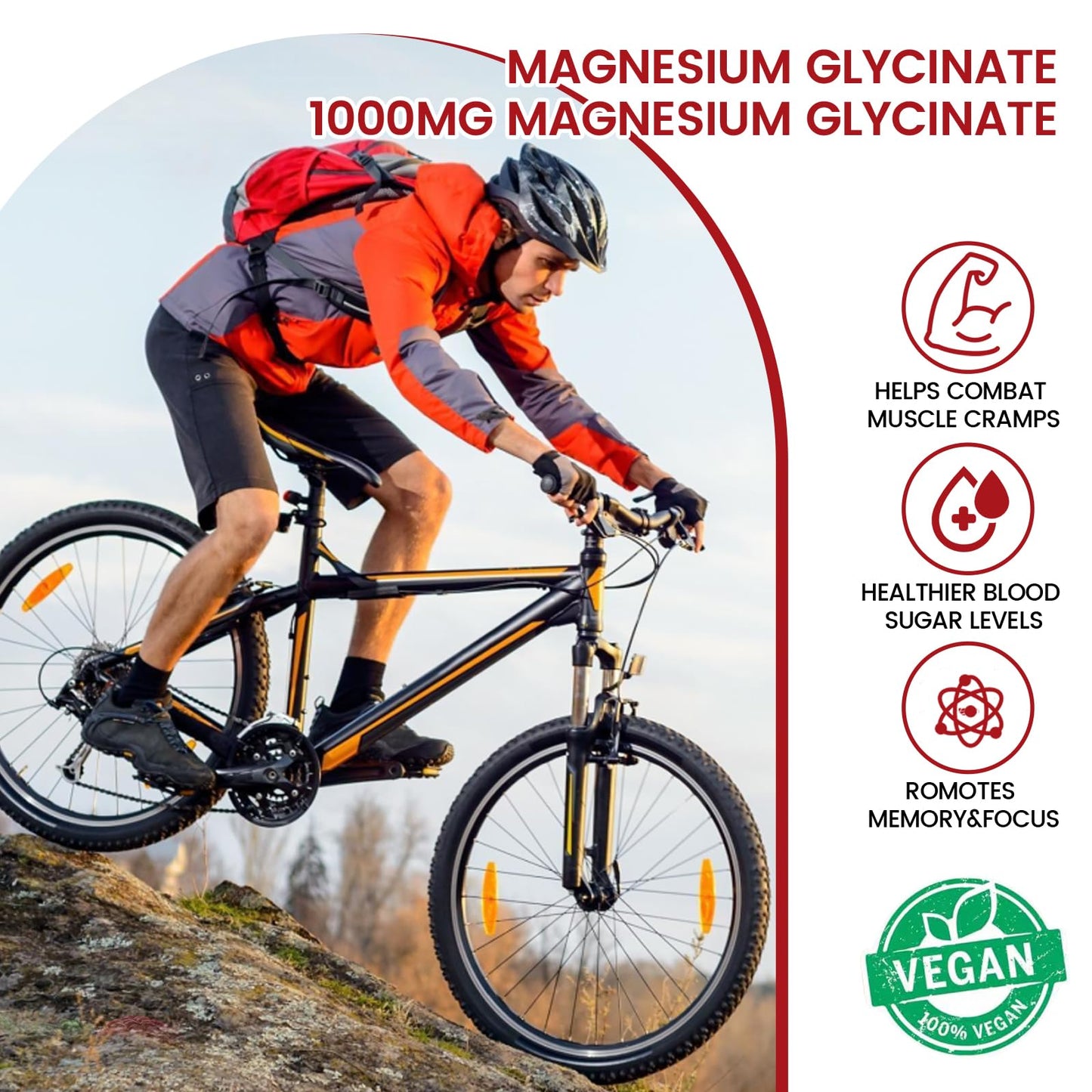 maxmedix Magnesium Glycinate Gummies 1000mg, 90 Gummies