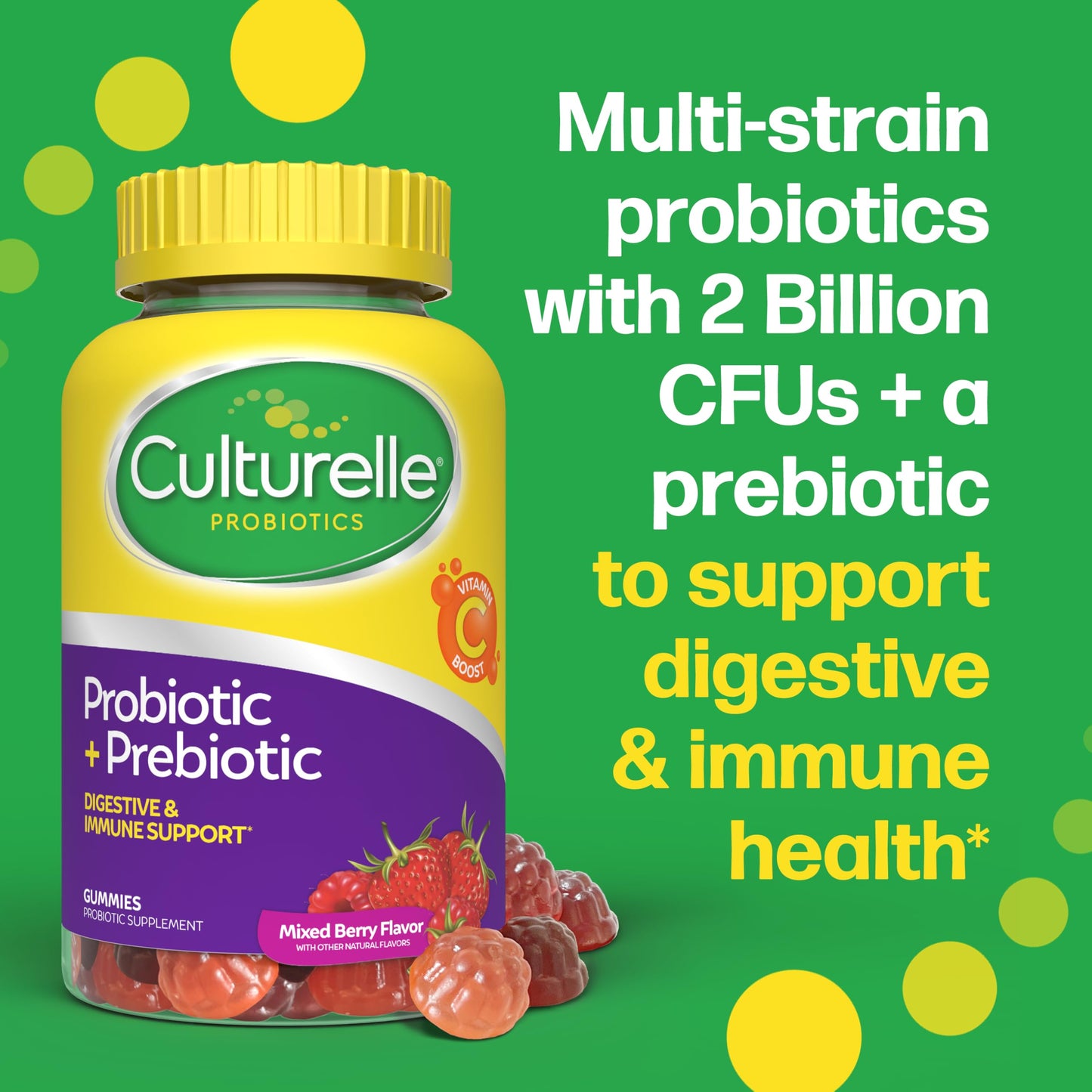 Culturelle Daily Probiotic Gummies 52 Count