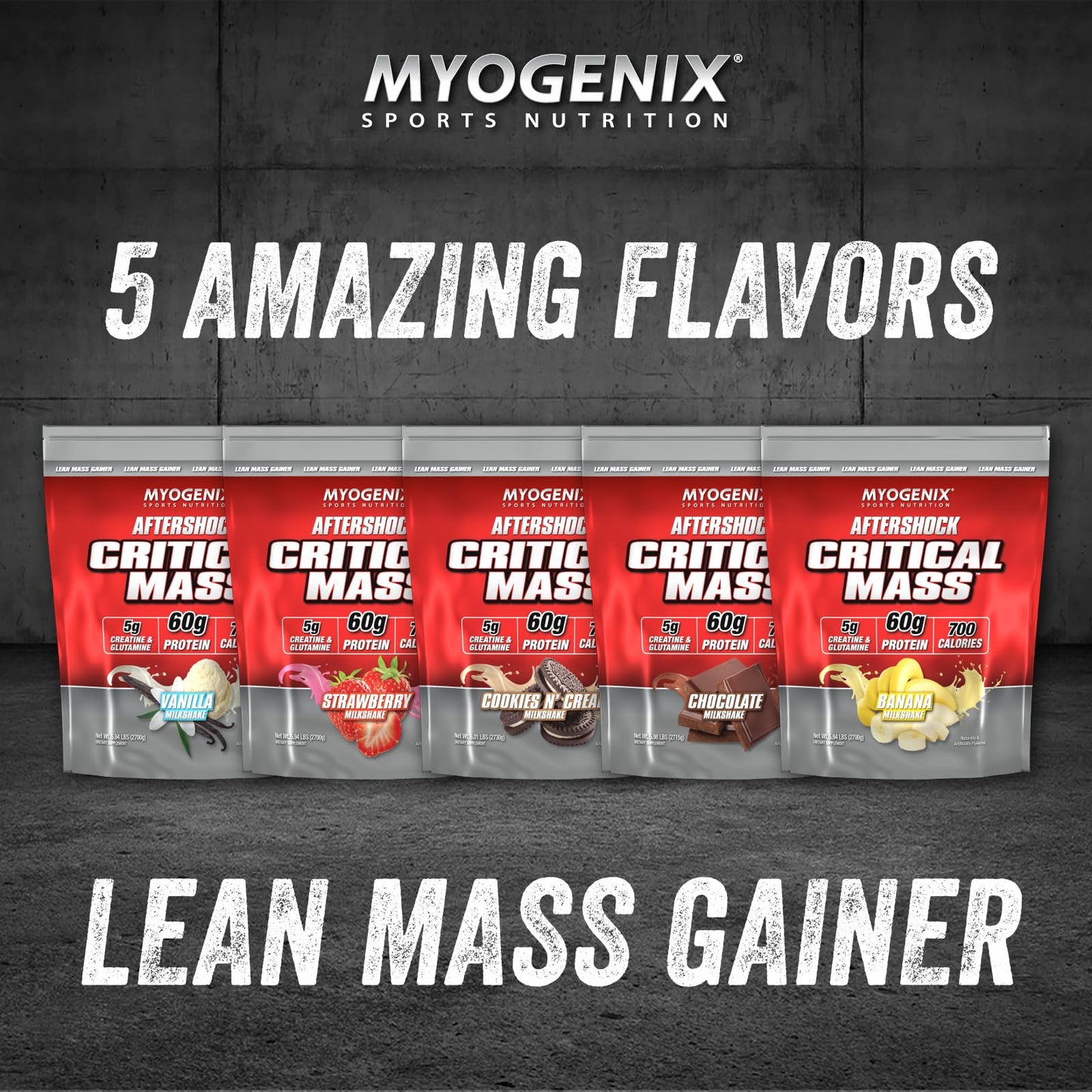 Myogenix Critical Mass Gainer Powder 95.04
