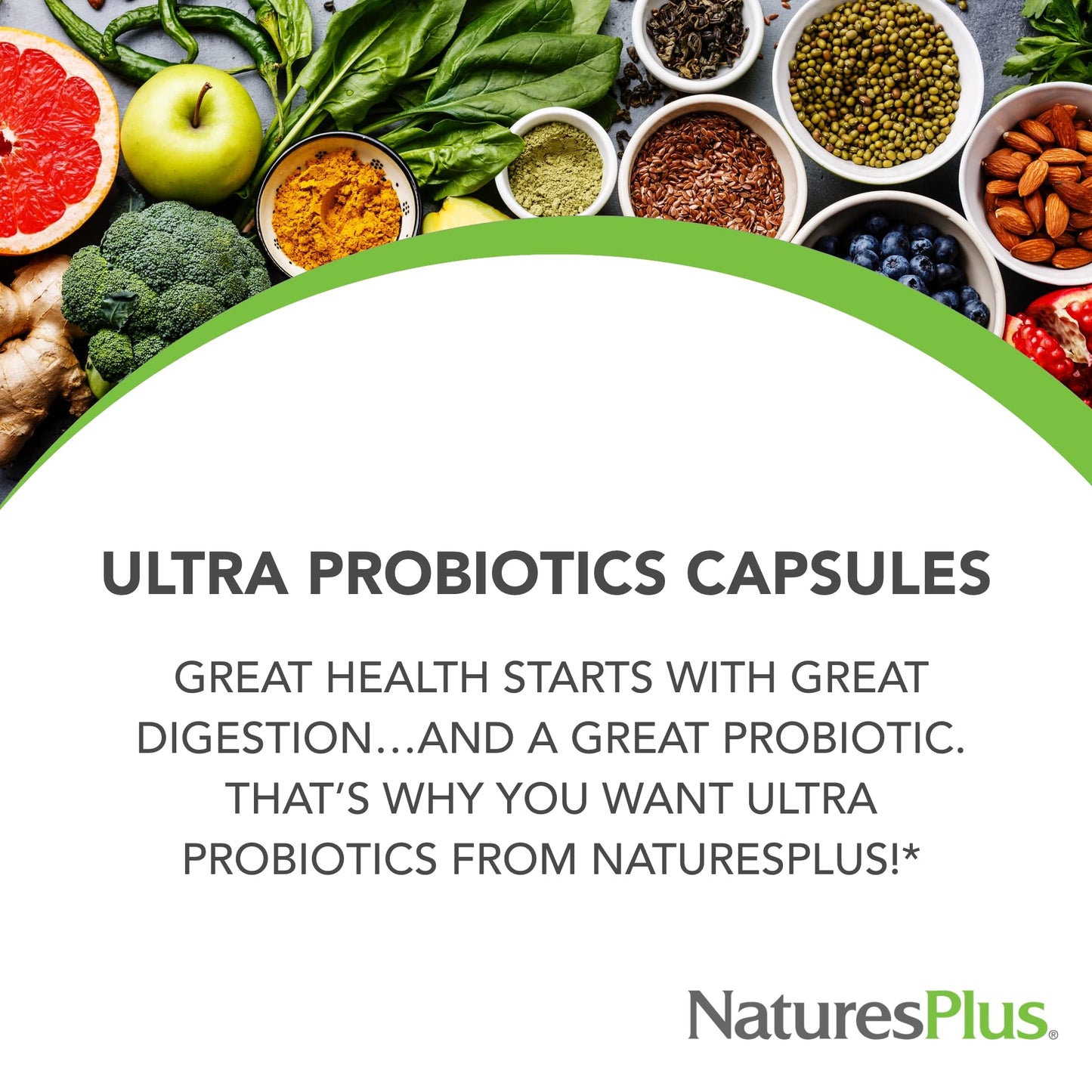 NaturesPlus Ultra Probiotics Capsules 30