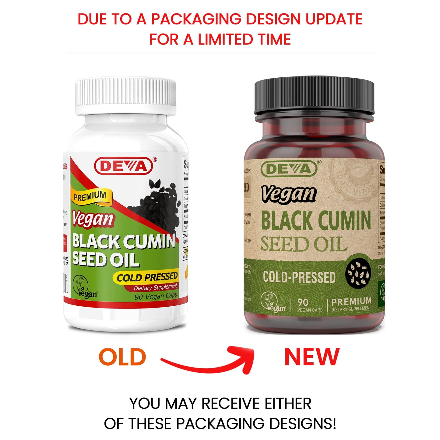 DEVA Black Cumin Seed Oil Capsules 270