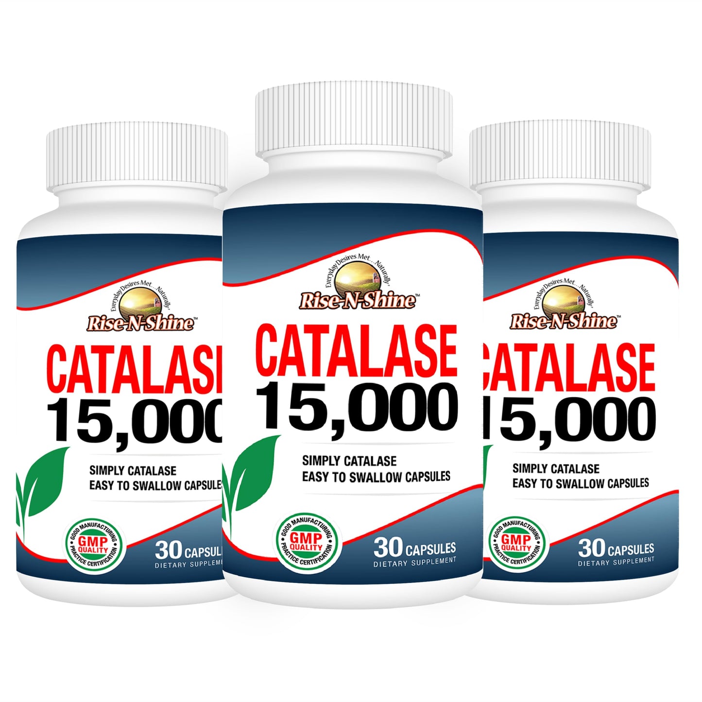 Rise-N-Shine Catalase Supplement Capsule 90 Capsules