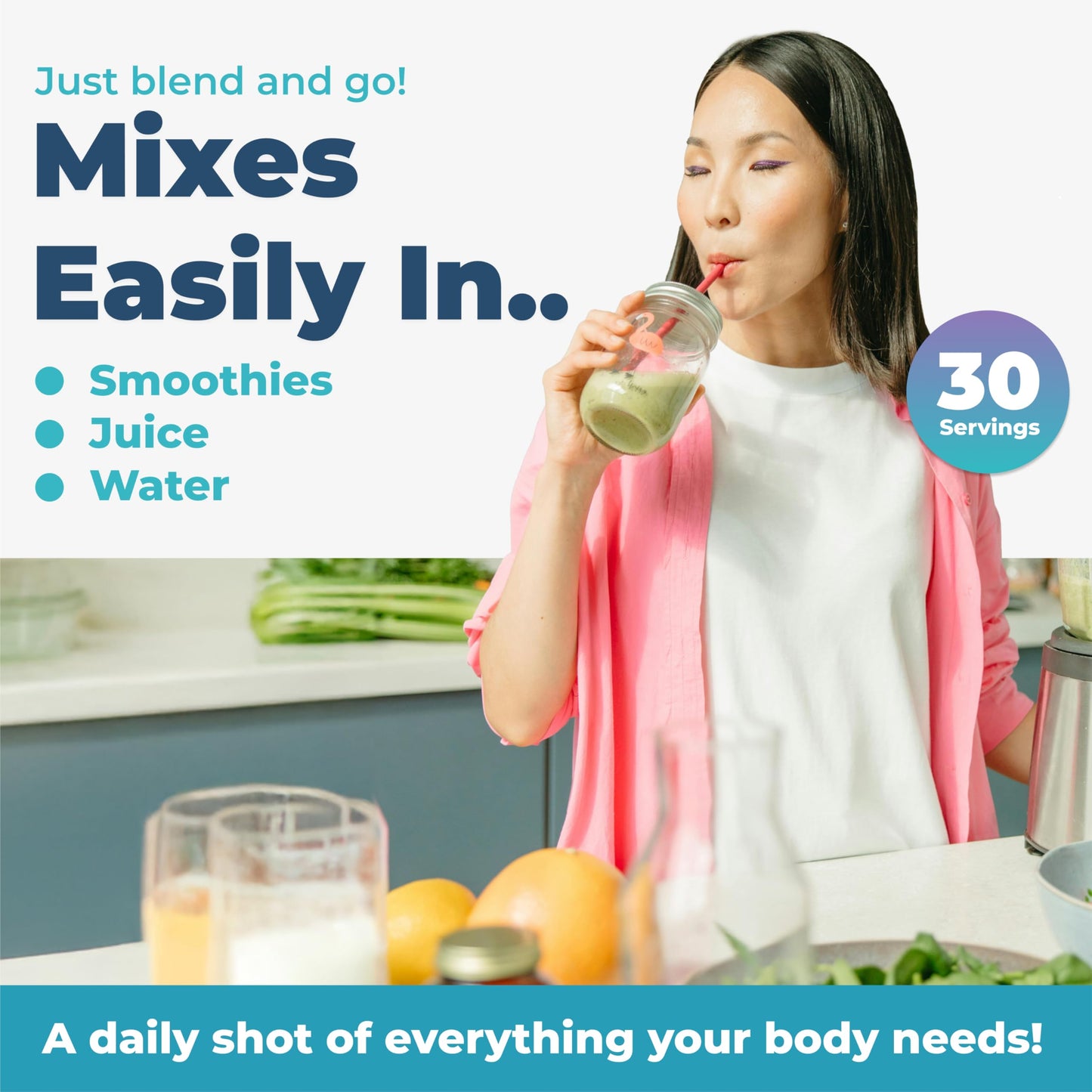 Imix Nutrition MultiAbsorb Daily Essential Multi-Nutrient Powder, 2.17 oz