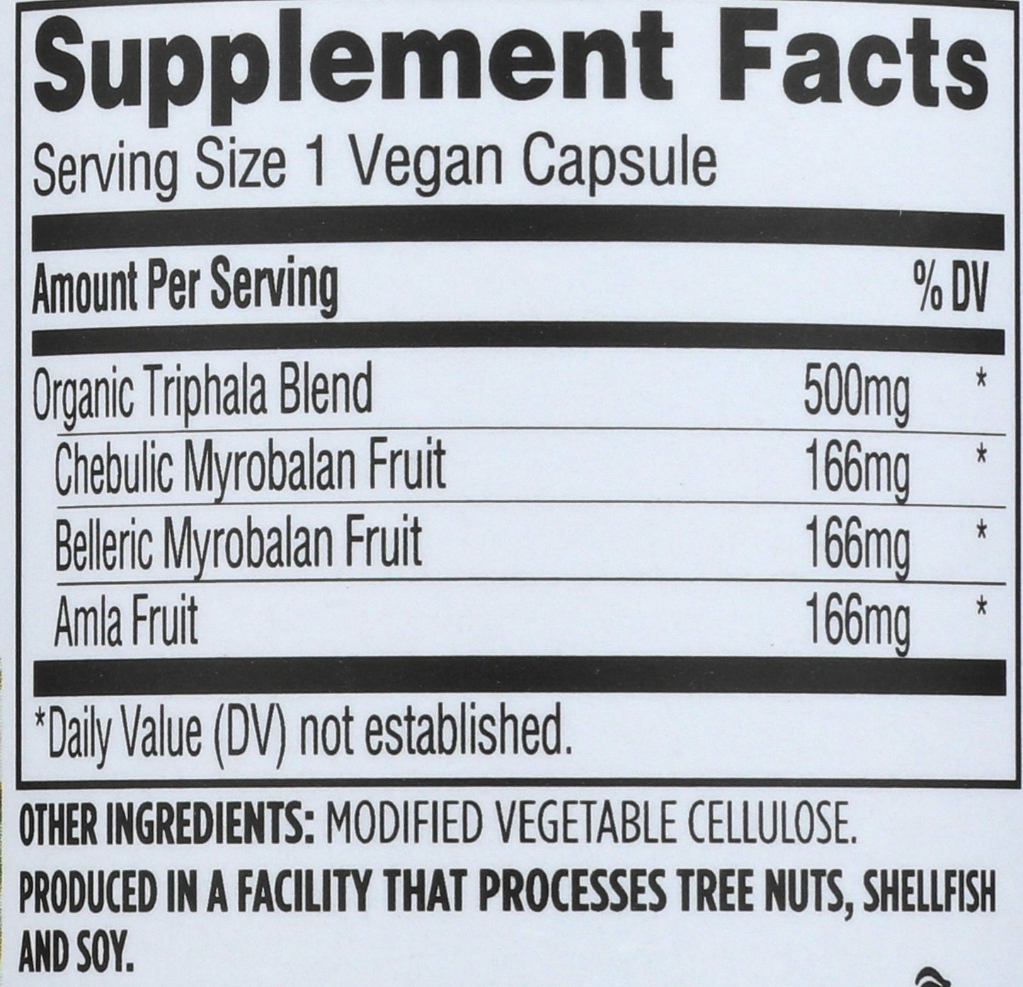 365 by Whole Foods Market Triphala Capsule 90 Count