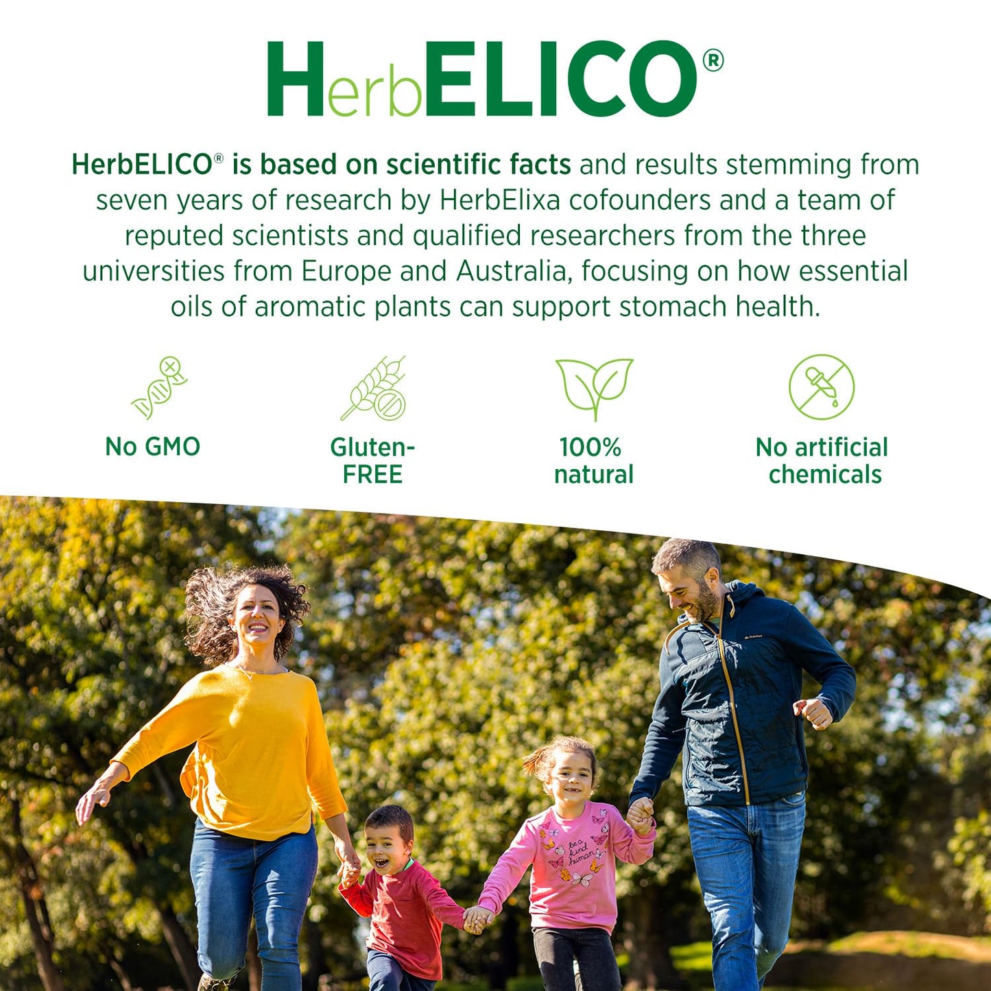 HerbELICO Wild Oregano, Thyme & Summer Savory Essential Oils Mediterranean Blend Capsules, 60 Count