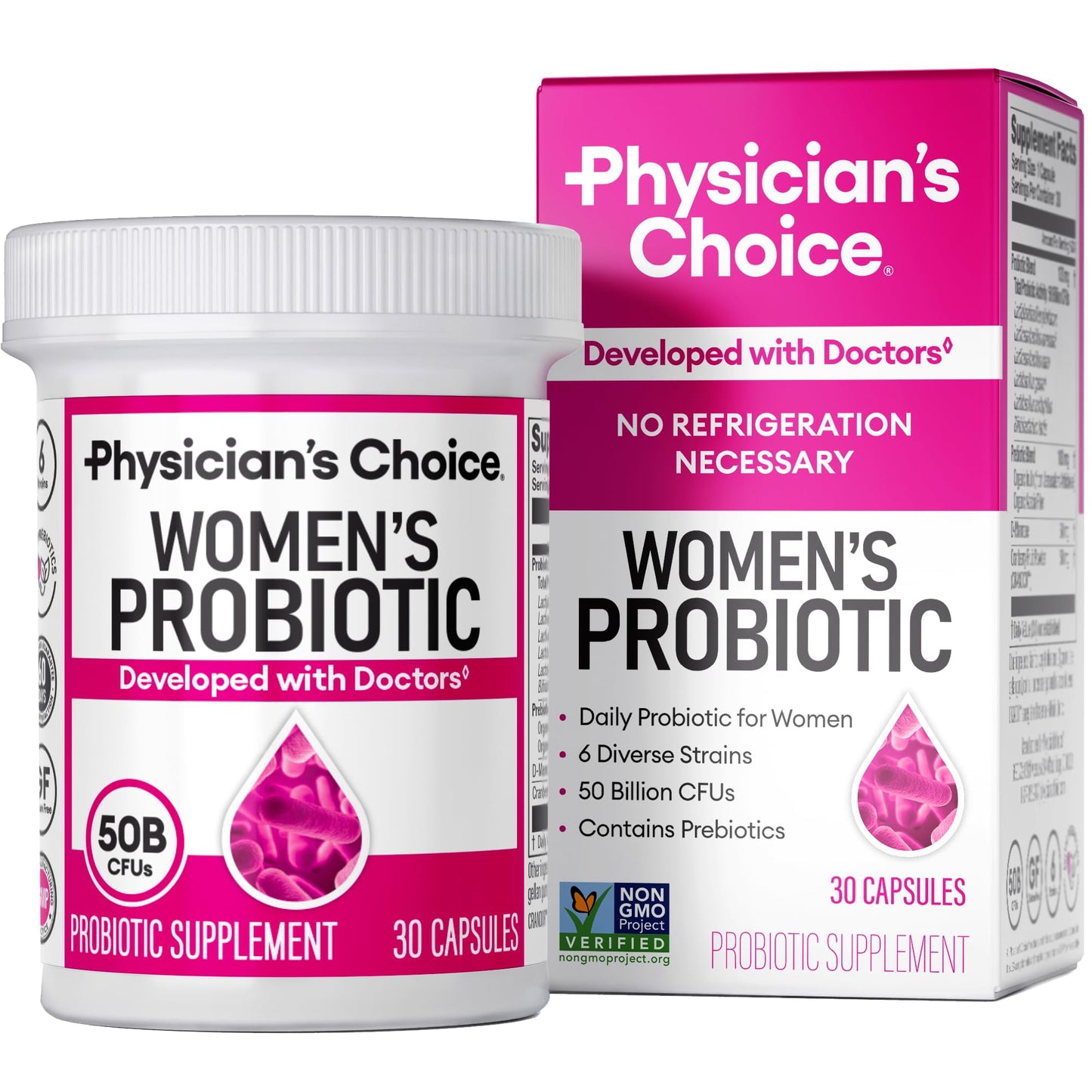 Physician's CHOICE Probiotics for Women Capsules 30 Count