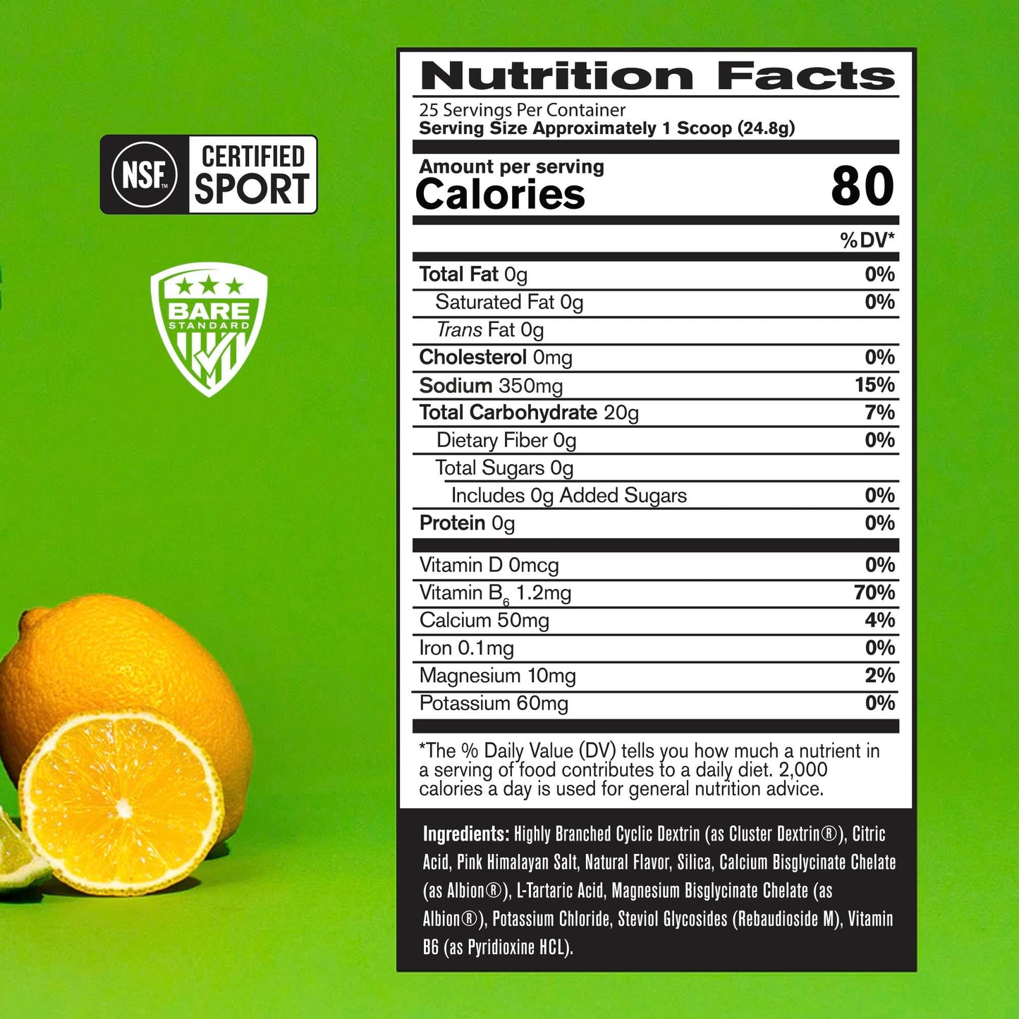 BARE PERFORMANCE NUTRITION BPN G.1.M Go One More Sport Endurance Training Fuel, Carbohydrate & Electrolytes Powder, 22 Servings