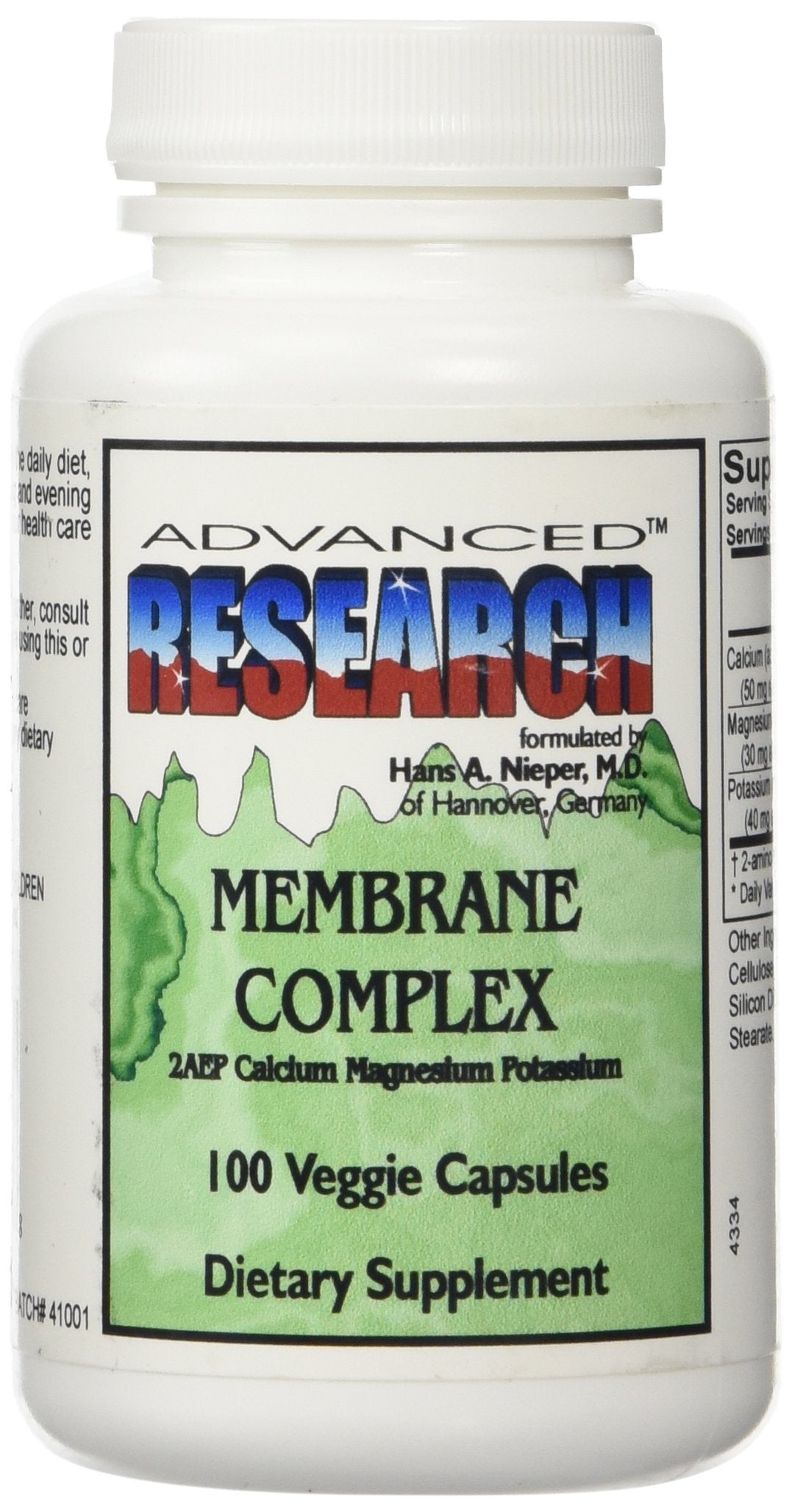 ADVANCED RESEARCH Membrane Complex Capsules 100