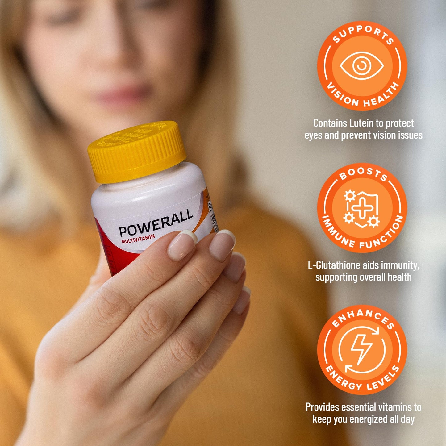 U.S. Health Club PowerAll Adult Multivitamin for Men & Women 30 Tablets