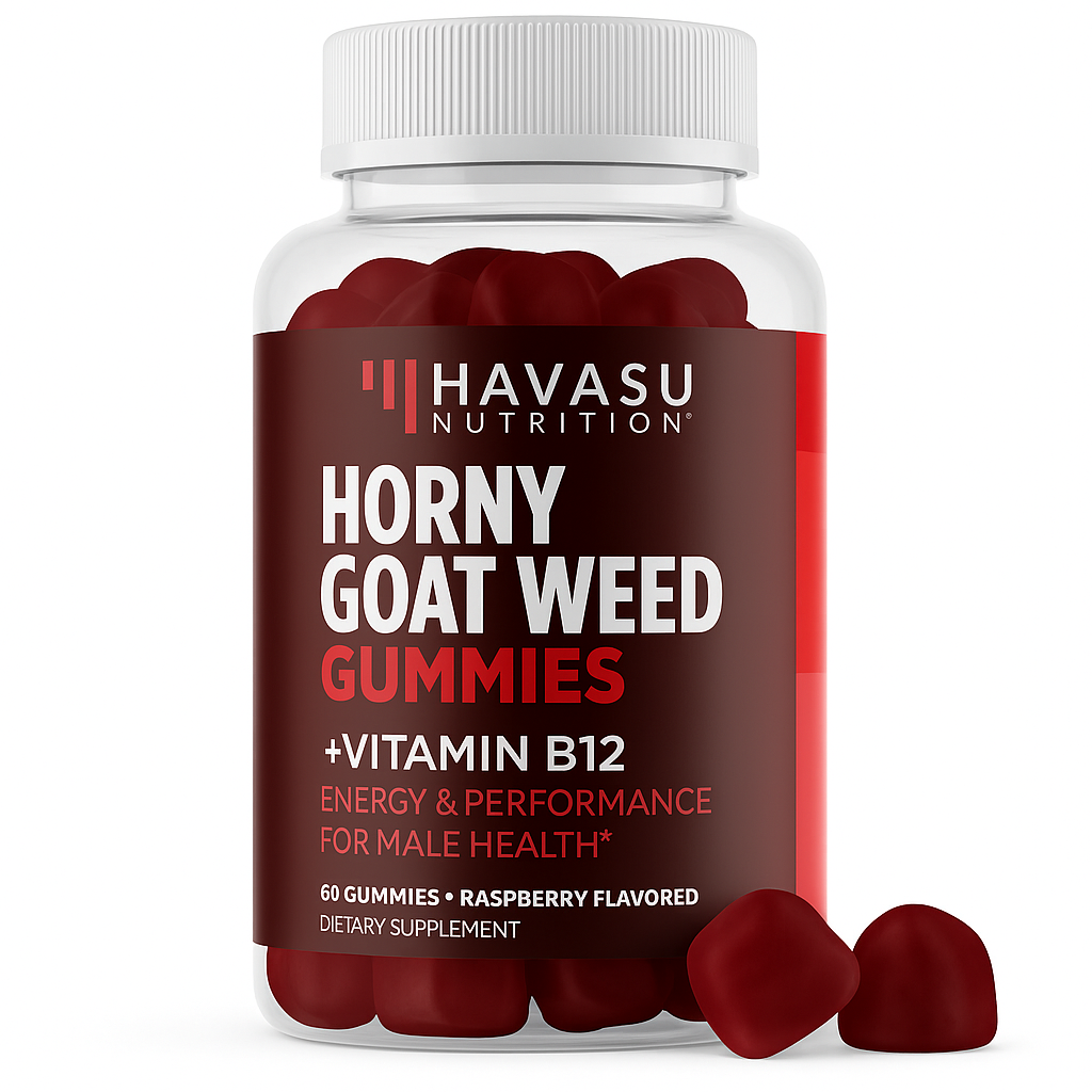 Havasu Nutrition Horny Goat Weed Gummies 60 Count