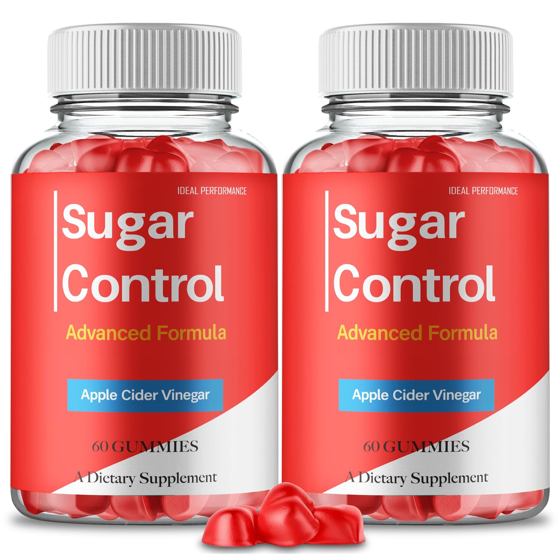 IDEAL PERFORMANCE Sugar Control Gummies, 120 Gummies