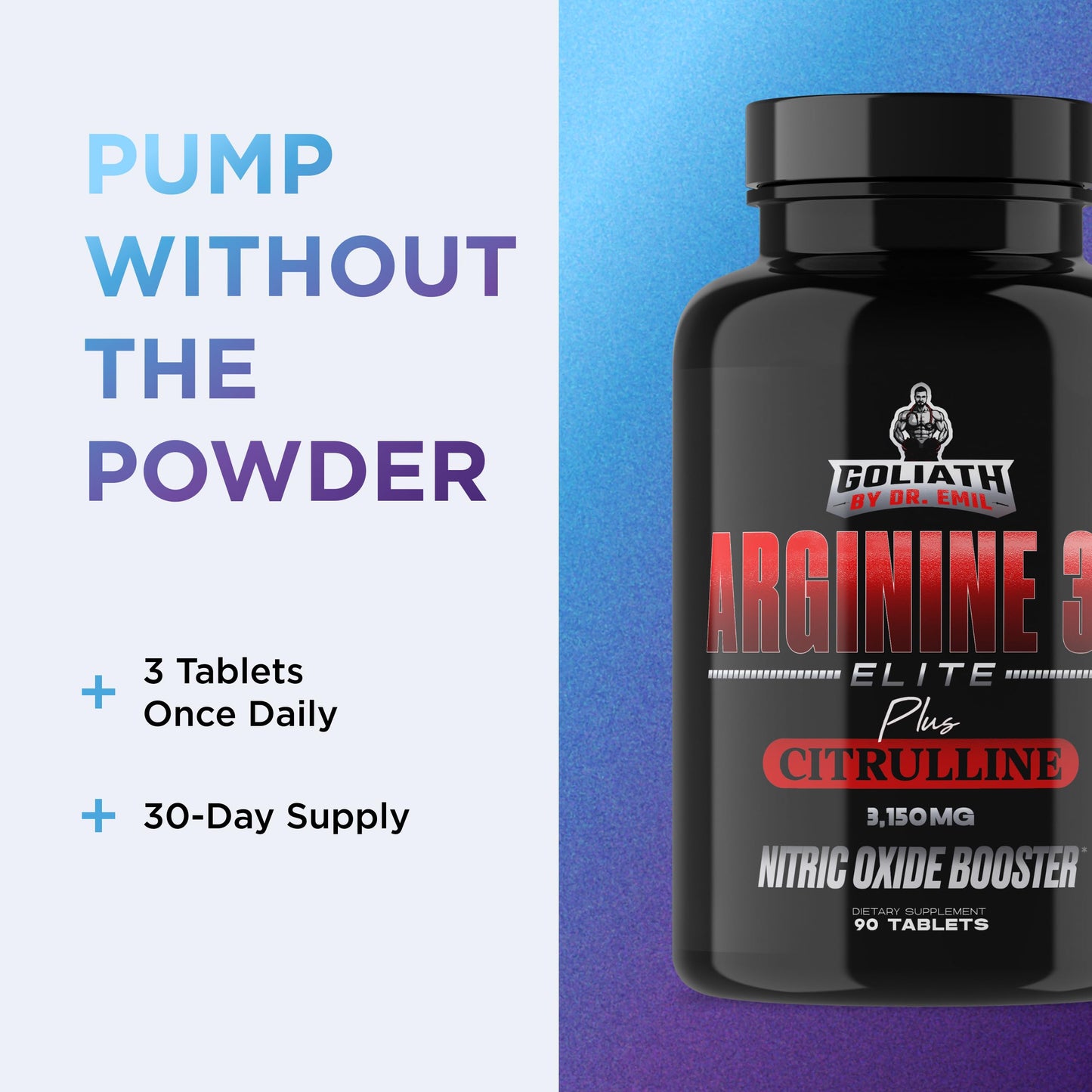 DR. EMIL NUTRITION Arginine 3K Elite 90 Tablets