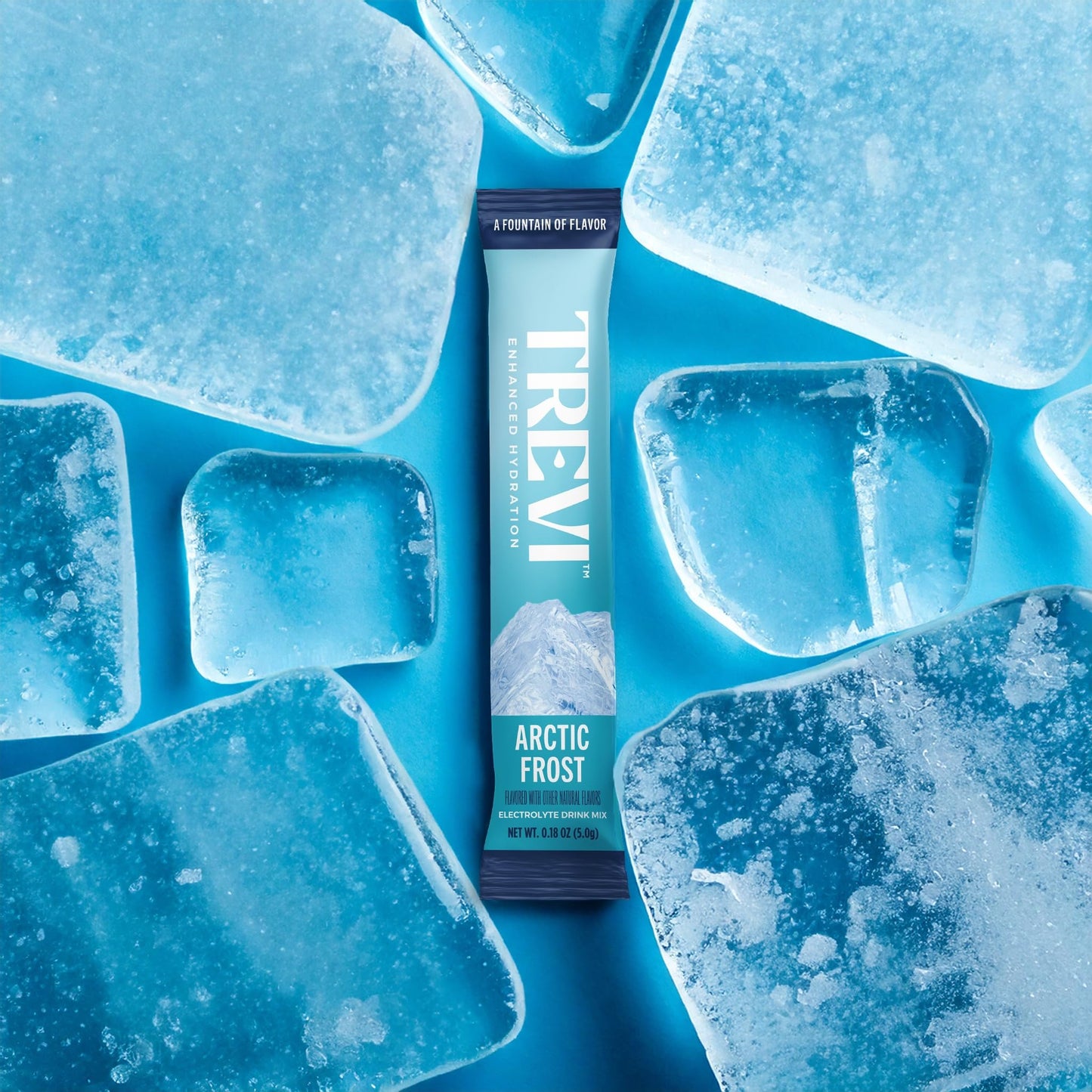TREVI Electrolytes Powder Packets Arctic Frost, Sugar Free, 28 Servings