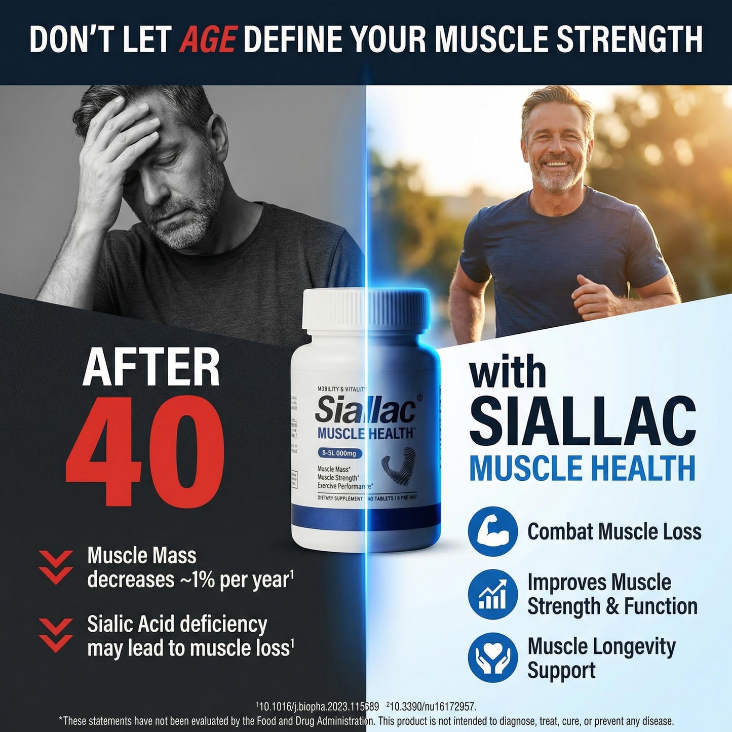SIALLAC Muscle Health 90 Tablets