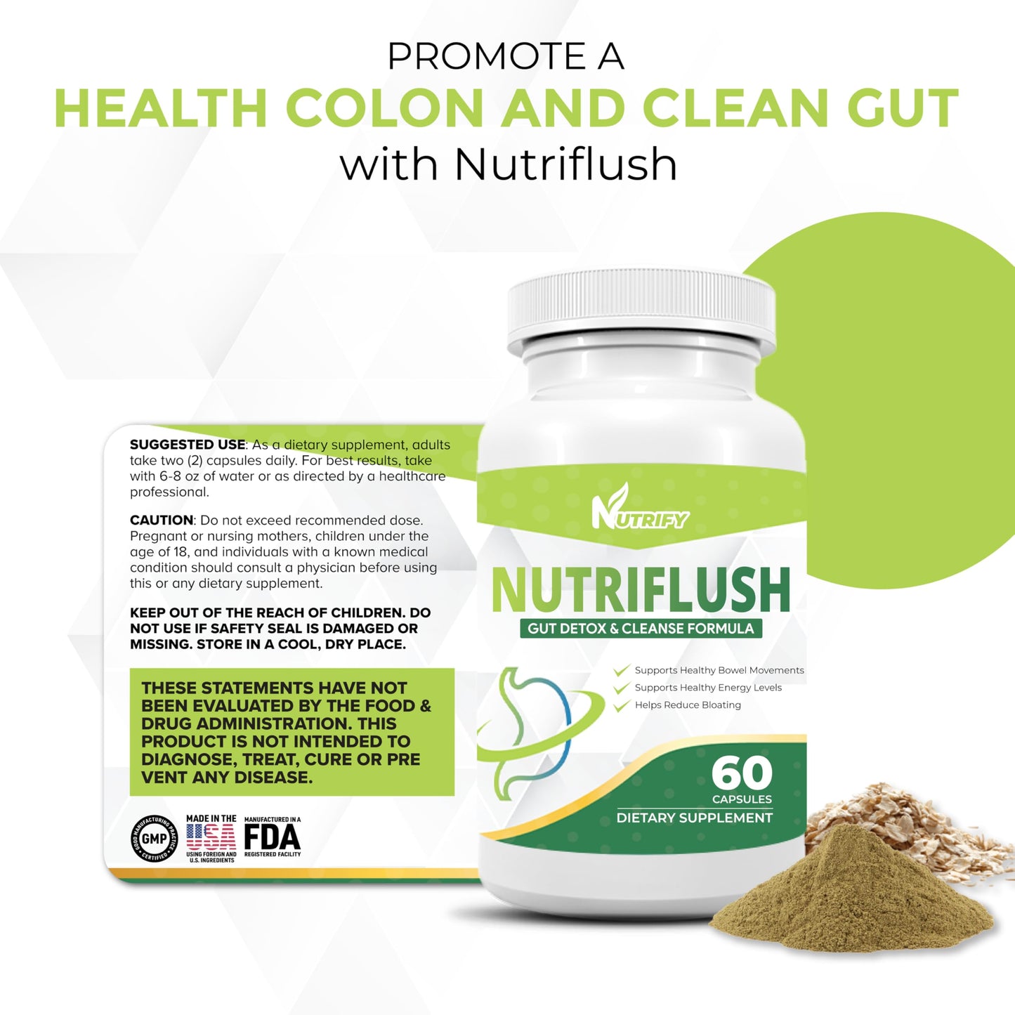Generic NutriFlush Capsule 60 Capsules