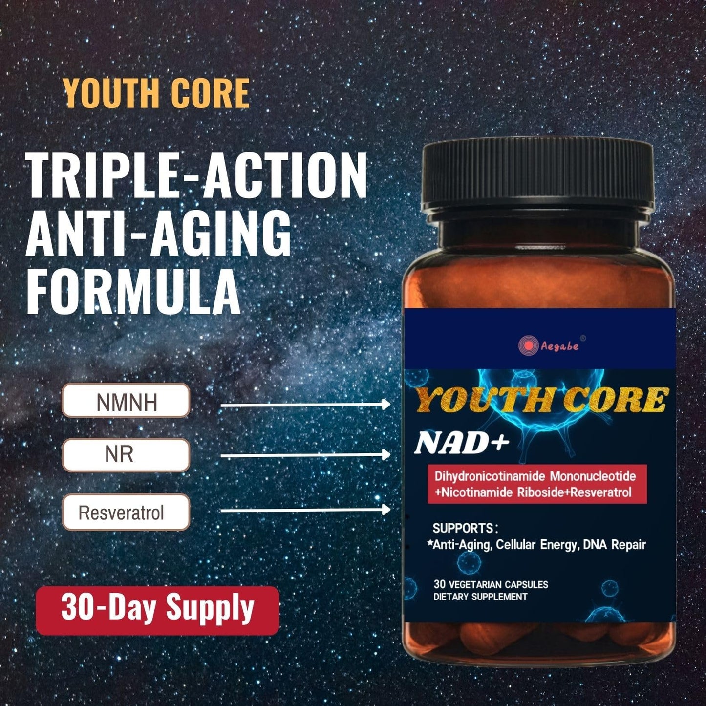 aegabe Youth Core Capsule 30 Count