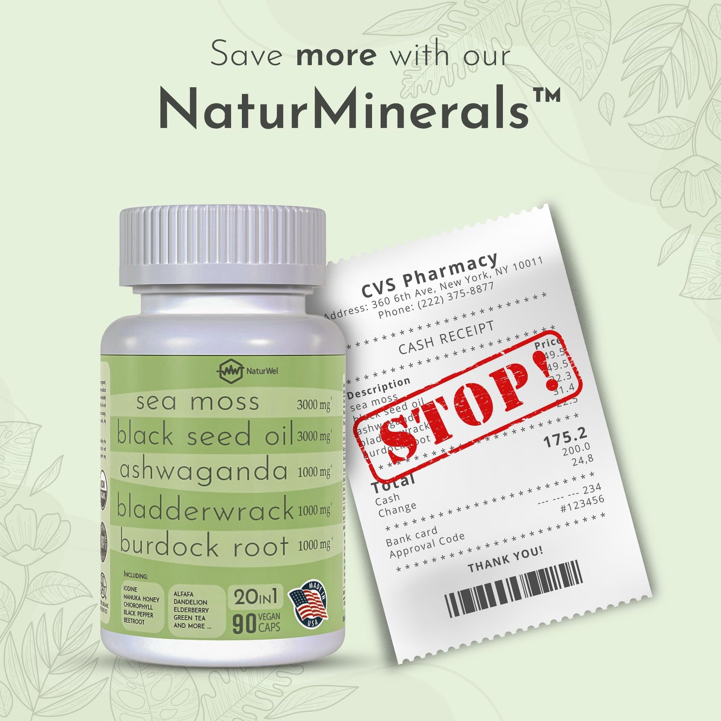 NaturWel Herbal Blend Capsule 90 Count