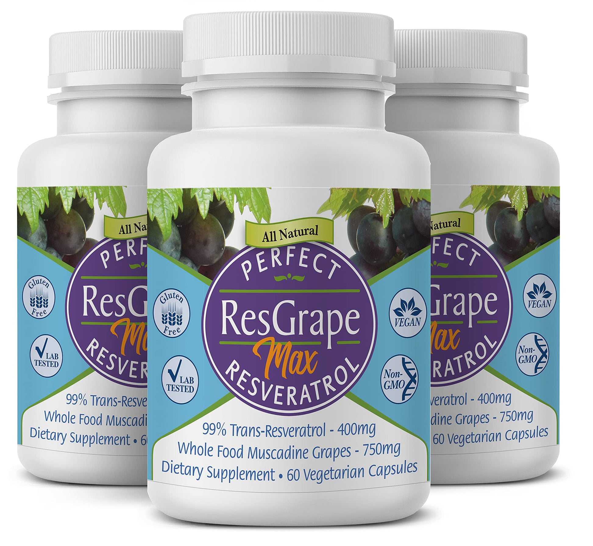Perfect Supplements ResGrape Max 60 Capsules