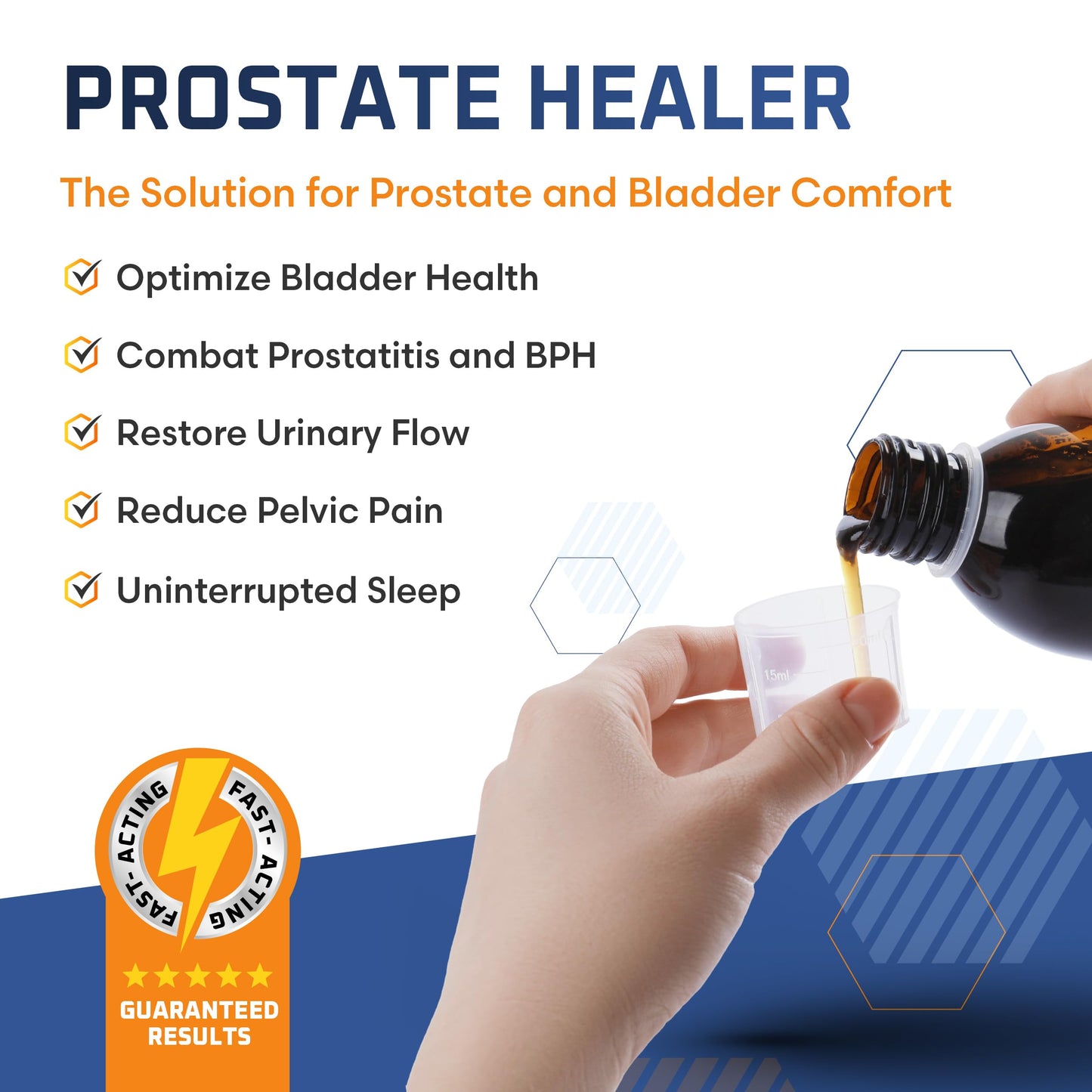 Ben's Natural Health Prostate Healer Capsules, 8 Fl Oz, 3 Pack
