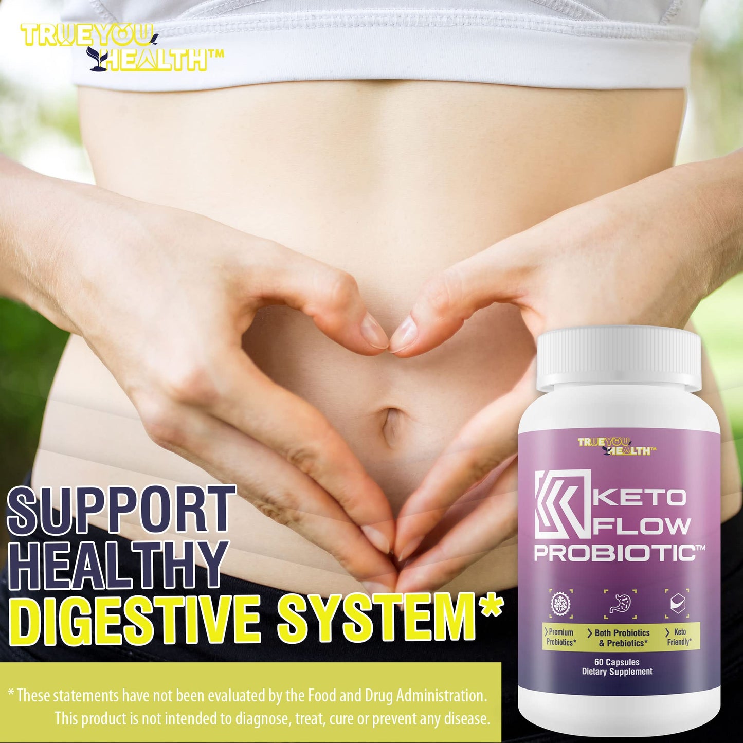 Generic KETO FLOW PROBIOTIC Capsule 1 Count