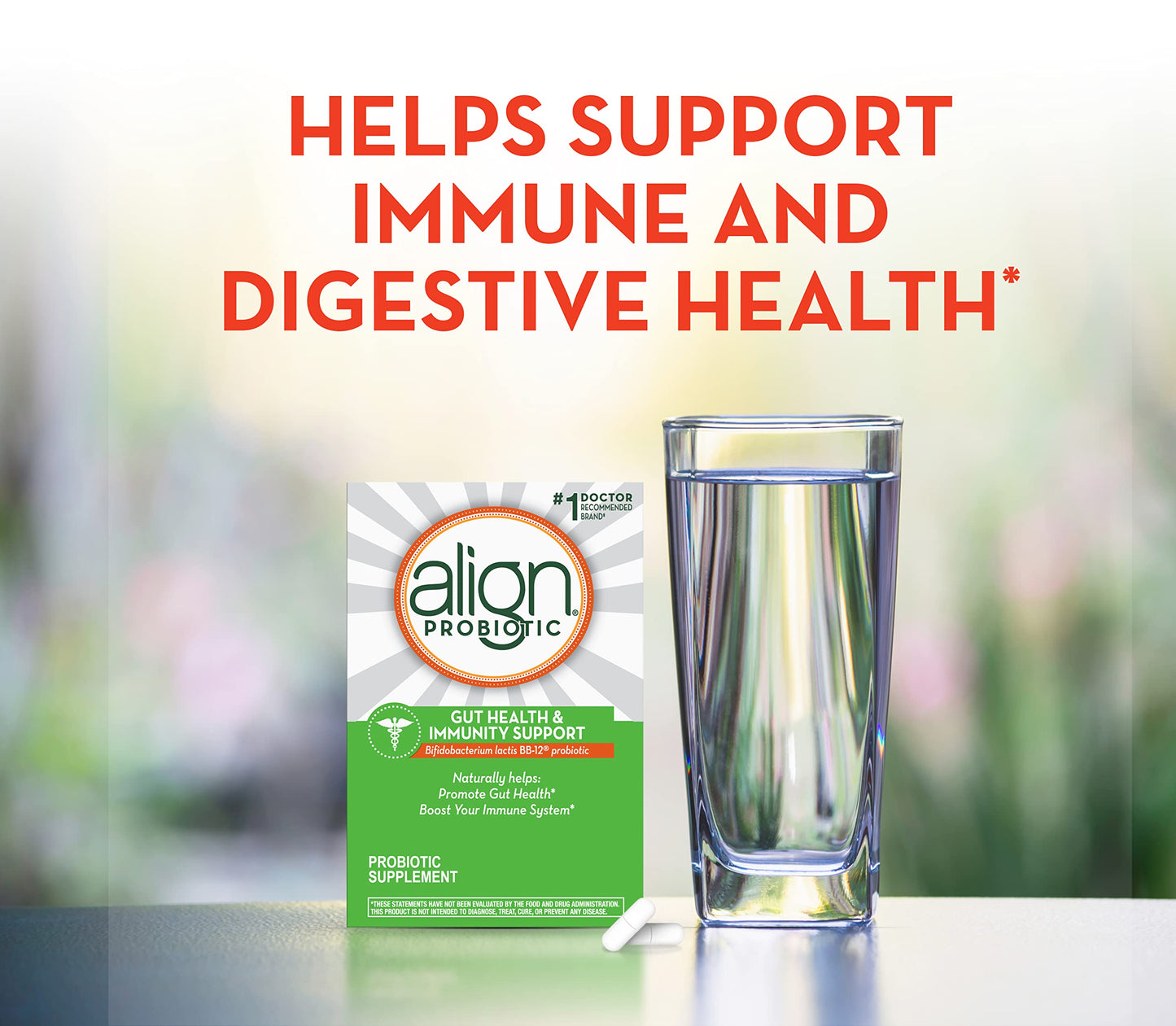 Align Gut Health & Immunity Probiotic Capsule, 14 Count