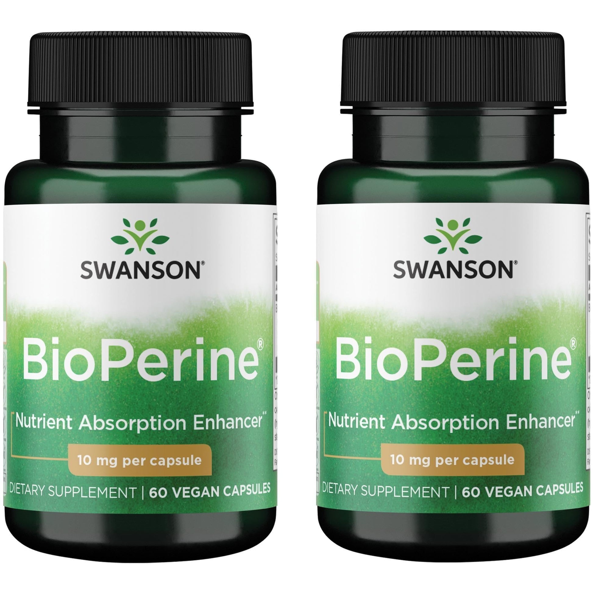 Swanson Bioperine 10 mg VEGAN CAPSULES 200