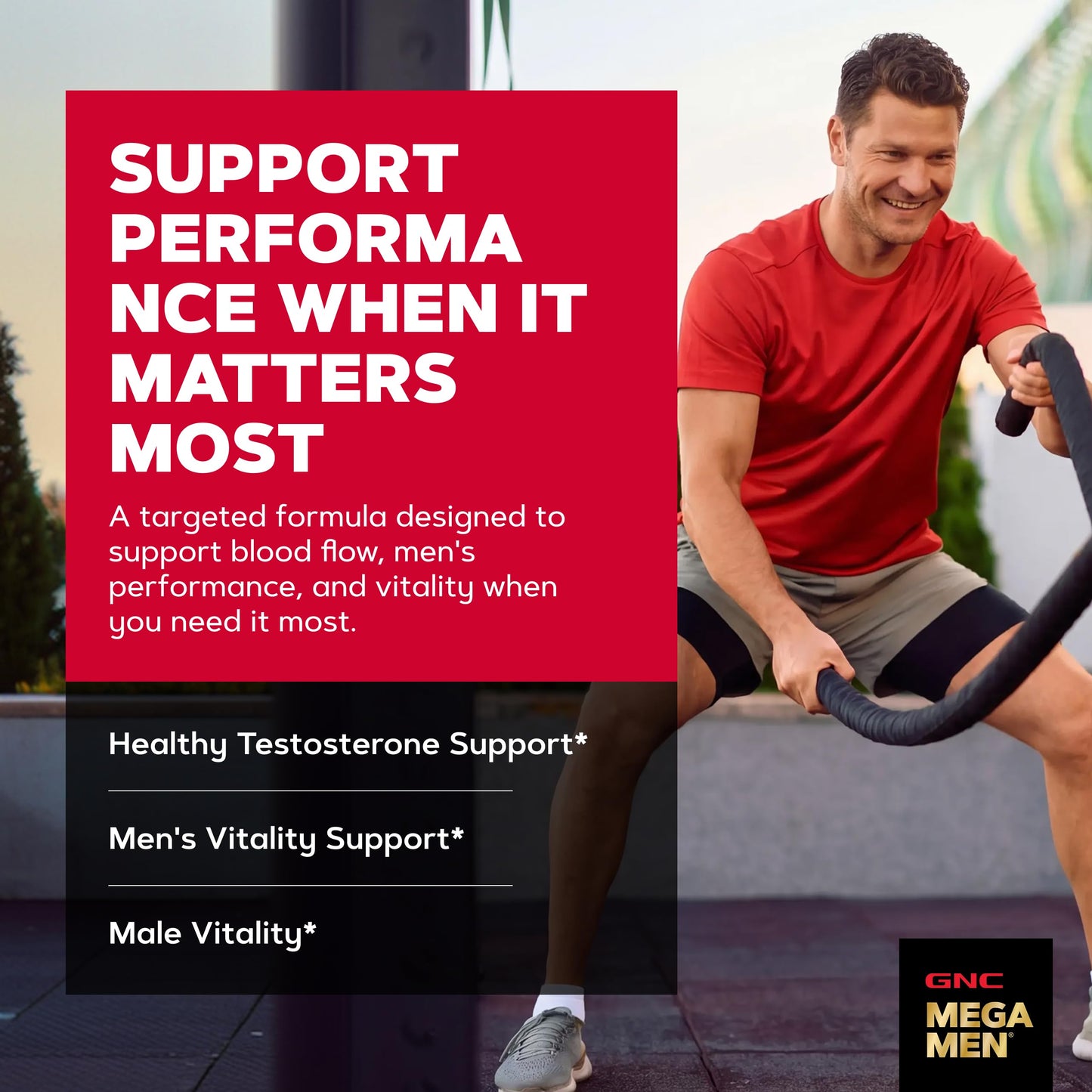 GNC Men's Staminol Ultra Caplets 60 Count