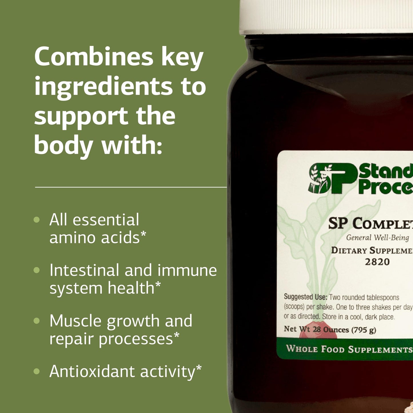 Standard Process Inc. SP Complete Powder, 28 oz