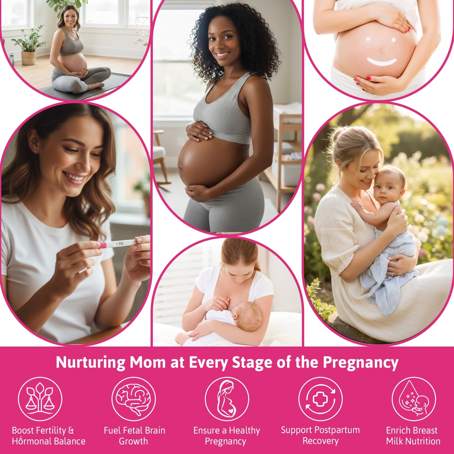EnvyCure Prenatal Vitamins Gummies, 60 Count