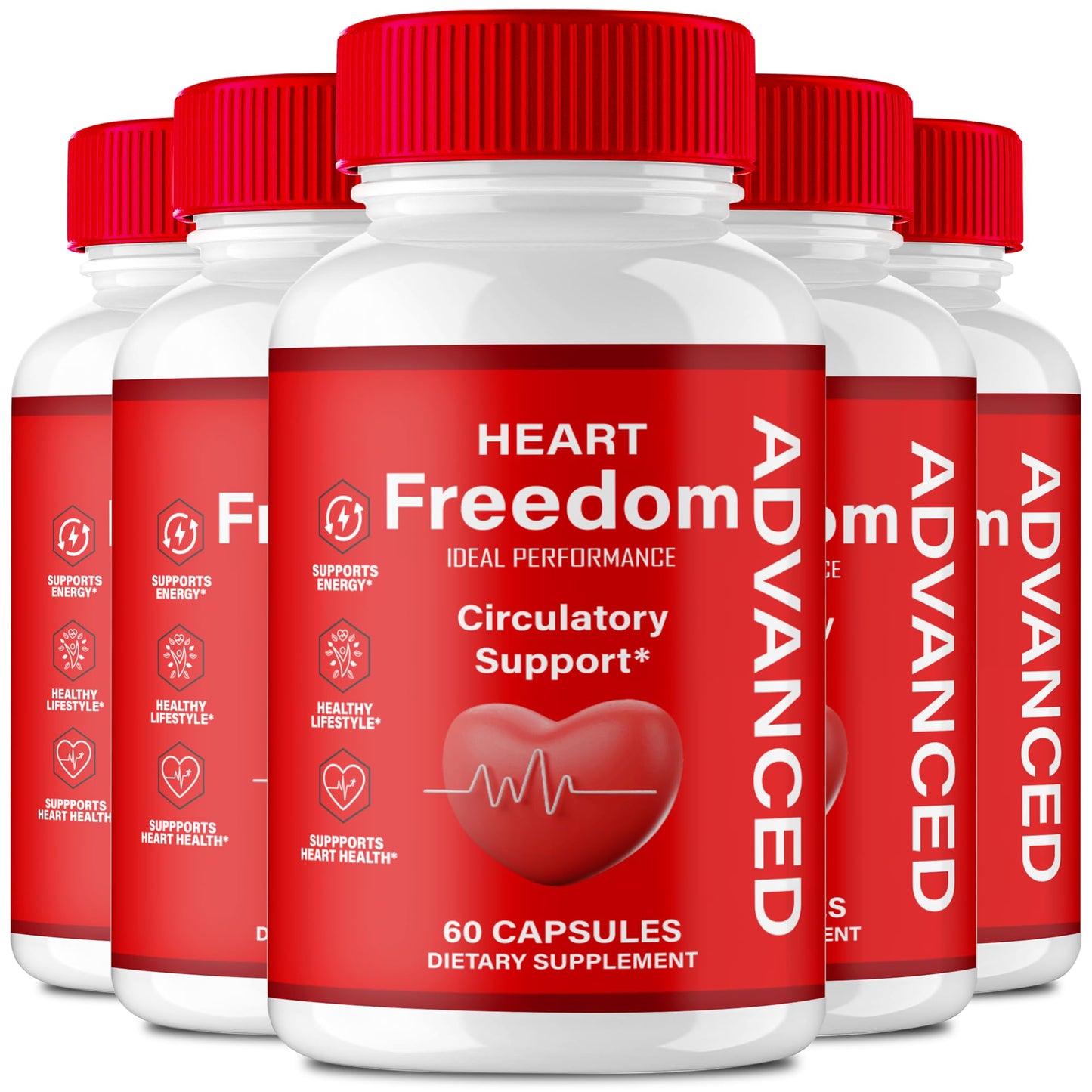 IDEAL PERFORMANCE Heart Freedom Capsules 300 Capsules