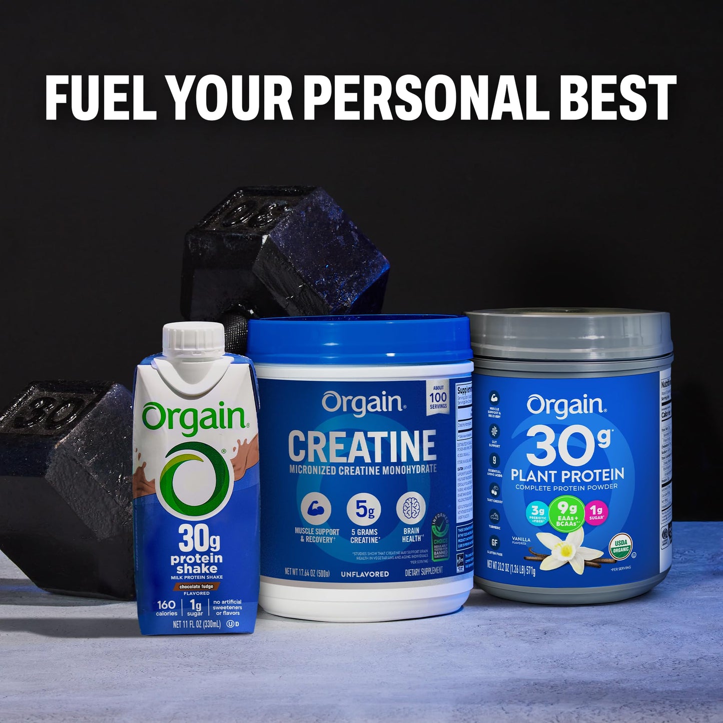 Orgain Creatine Monohydrate Micronized Powder 17.64 oz