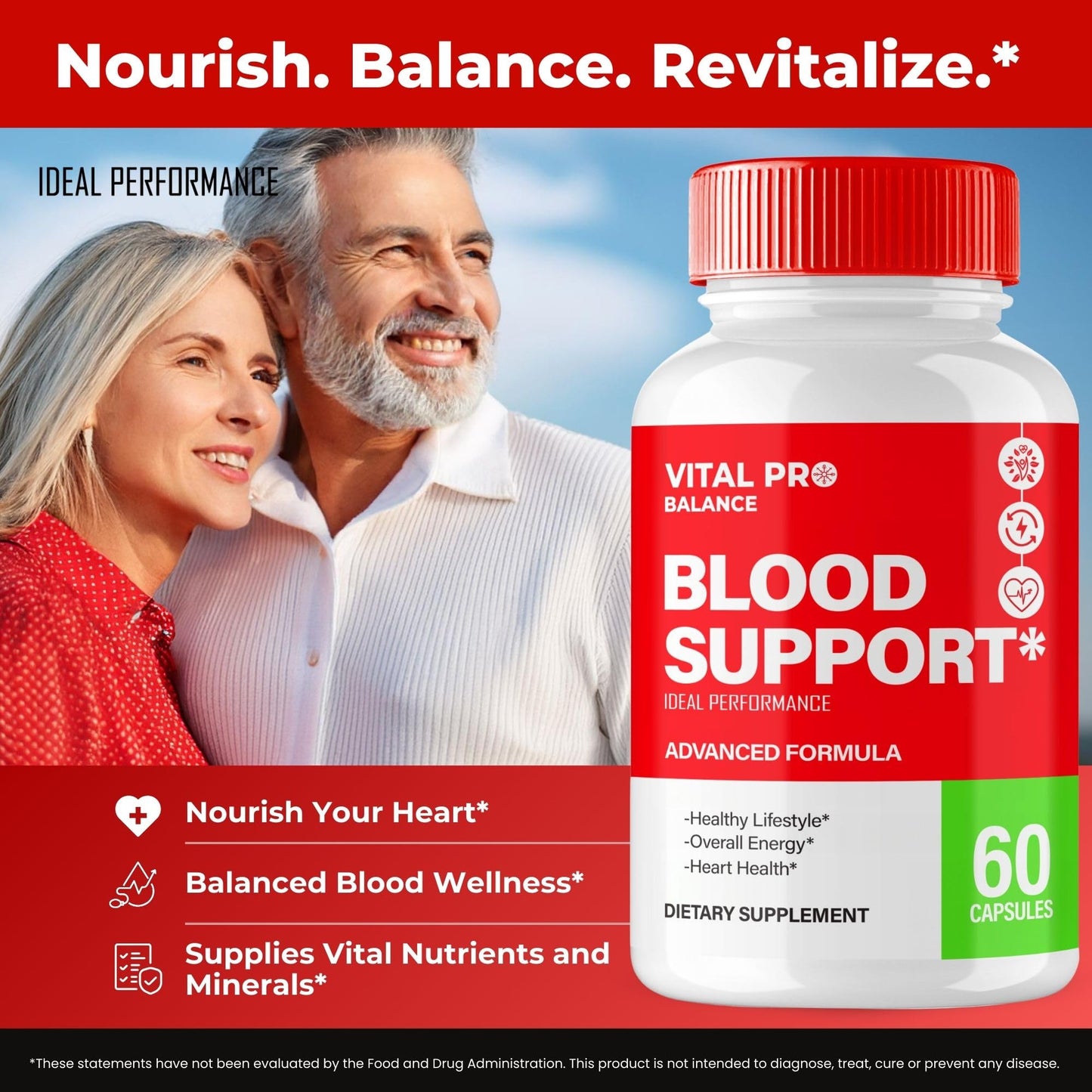 IDEAL PERFORMANCE Vital Pro Balance Capsules 60 Capsules
