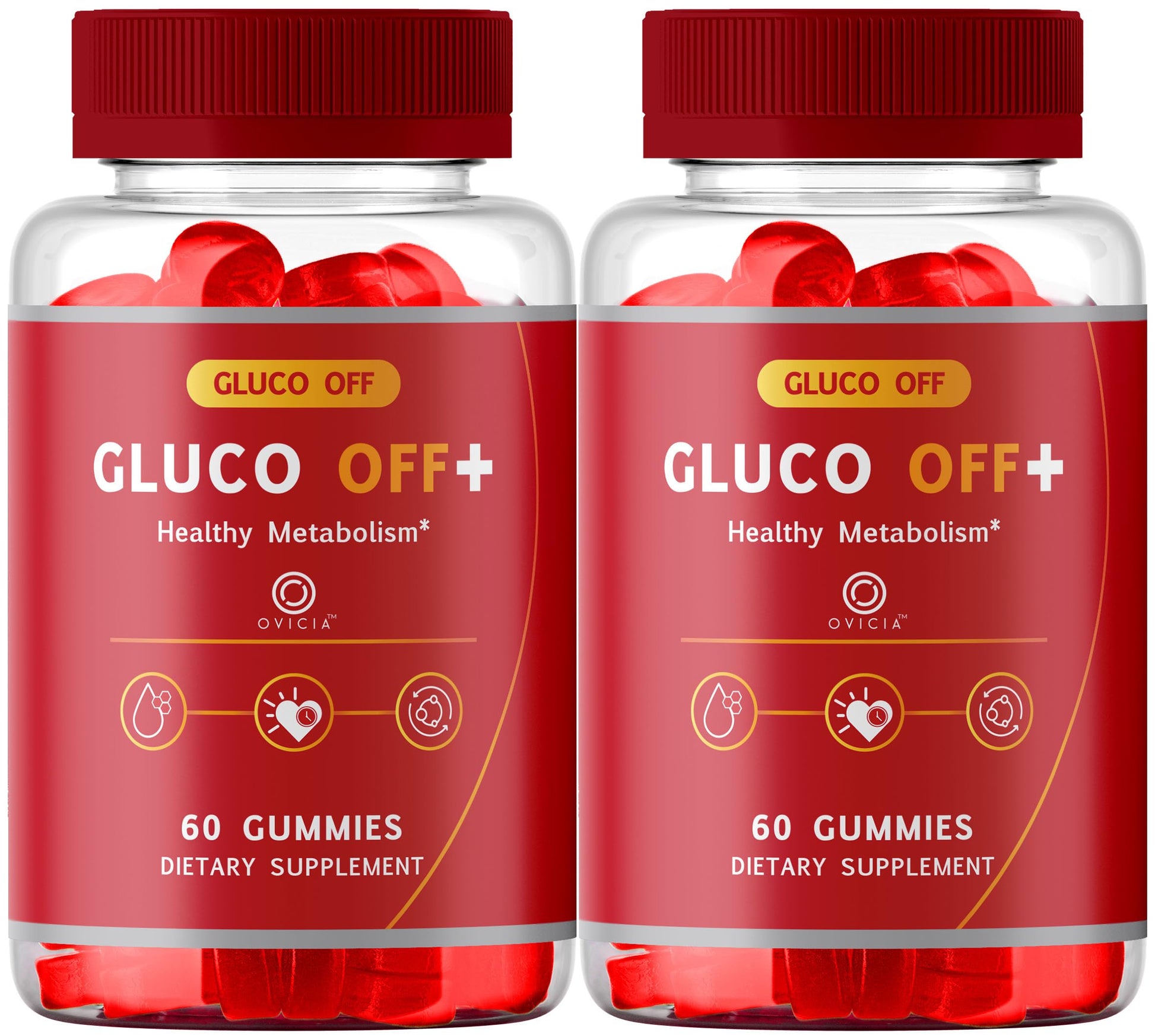 OVICIA Gluco Off Gummies 120 Gummies