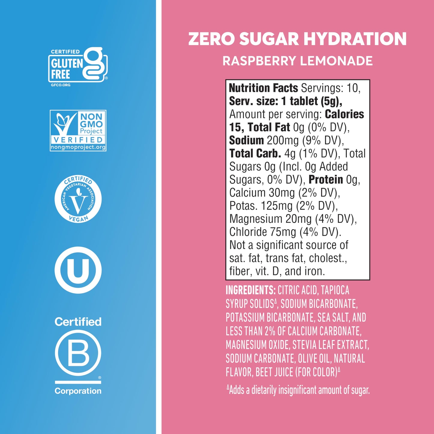 Nuun Zero Sugar Hydration Electrolyte Tablets 80 Count