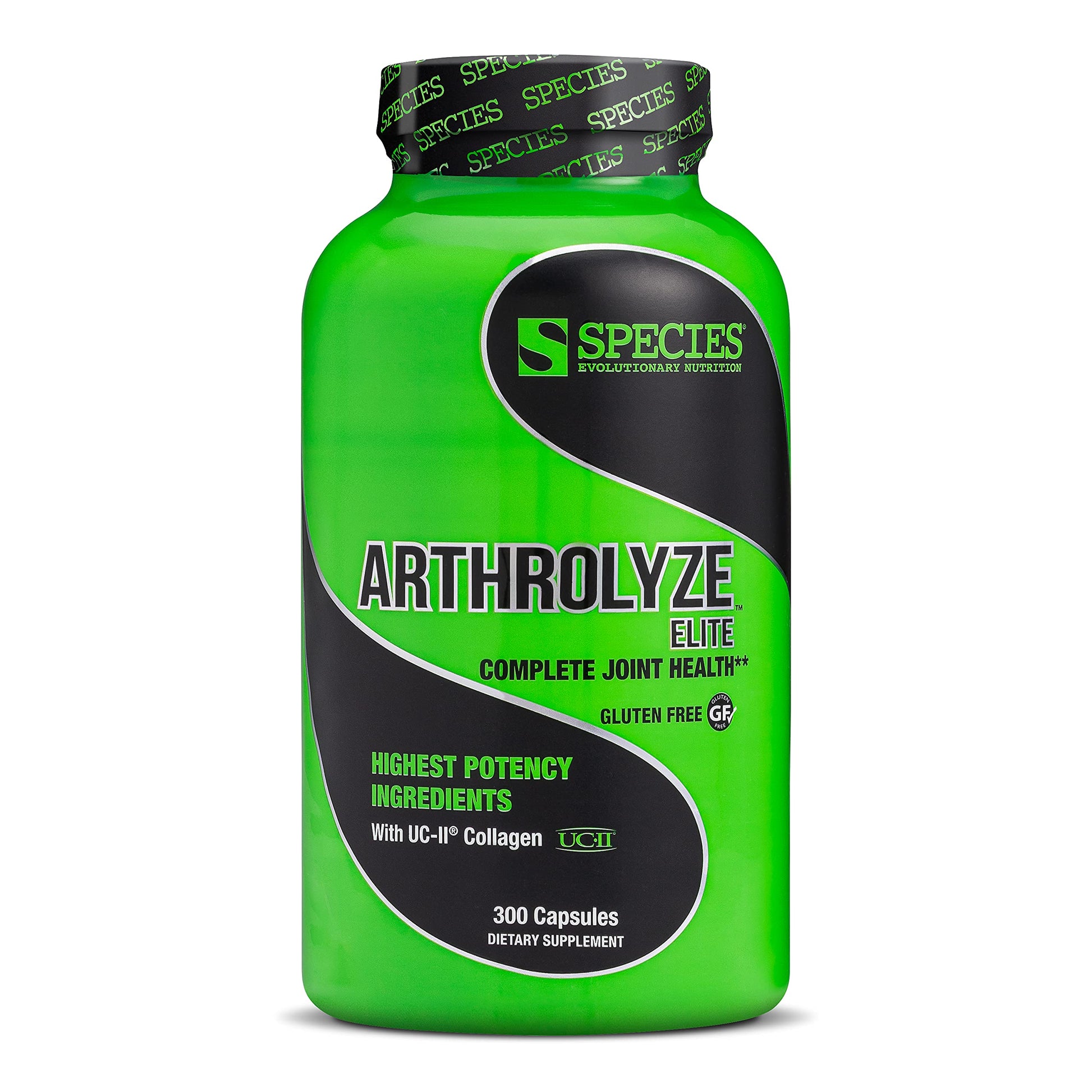 Species Nutrition Arthrolyze Joint Repair Supplement Capsules, 300 Capsules