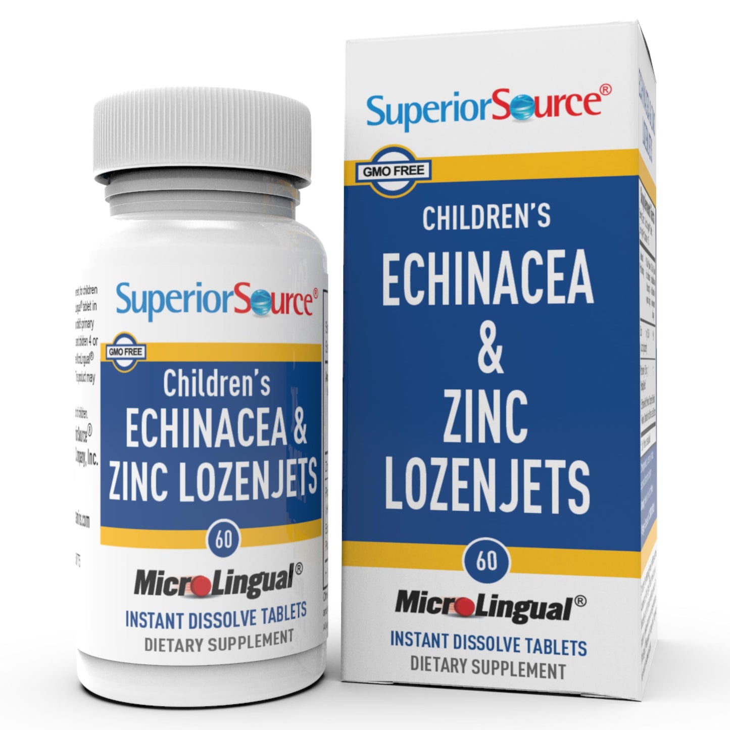 Superior Source Children's Echinacea & Zinc Lozenjets, 60 Tablets
