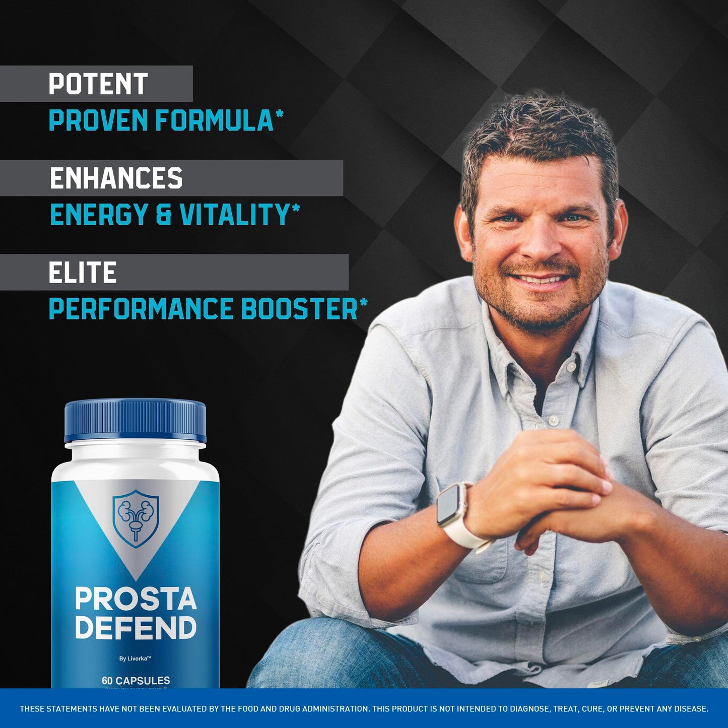 LIVORKA ProstaDefend Capsules, 60 Count