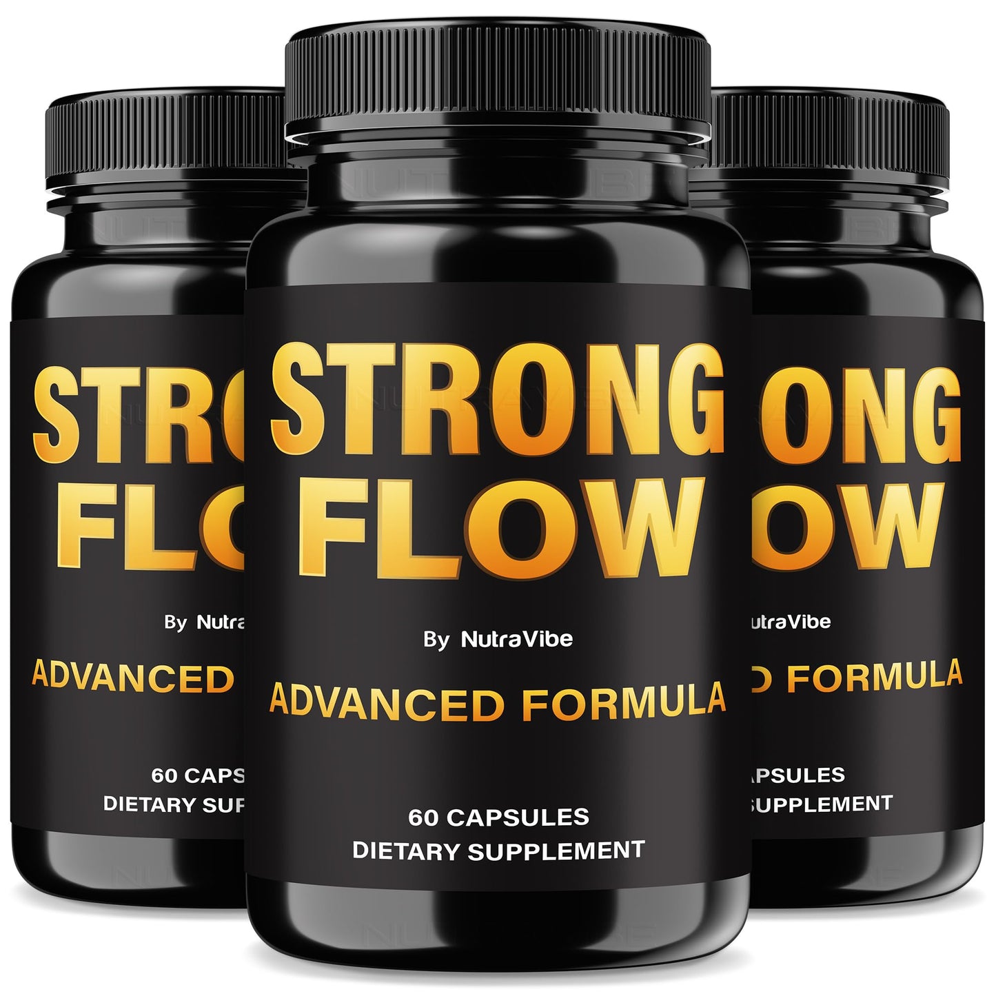 NutraVibe Strong Flow Prostate Supplement 180 Capsules