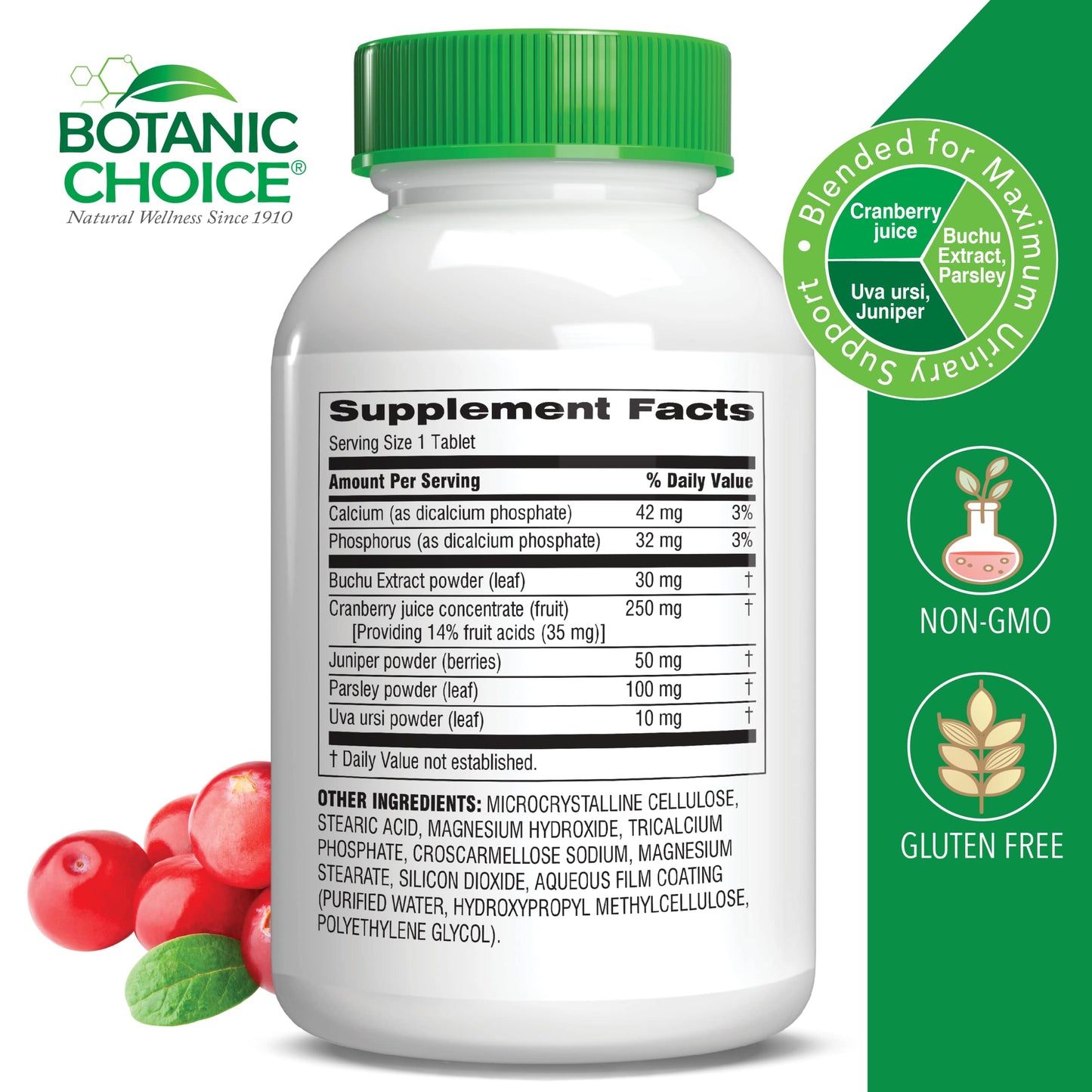 Botanic Choice Cranberry Plus Total Urinary Support Capsule 60 Capsules