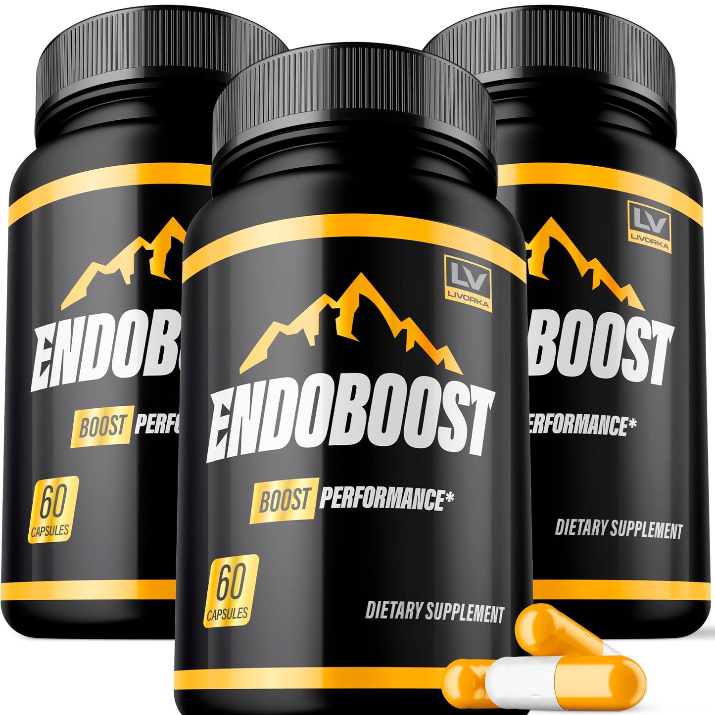 LIVORKA Endoboost Capsules 180 Count