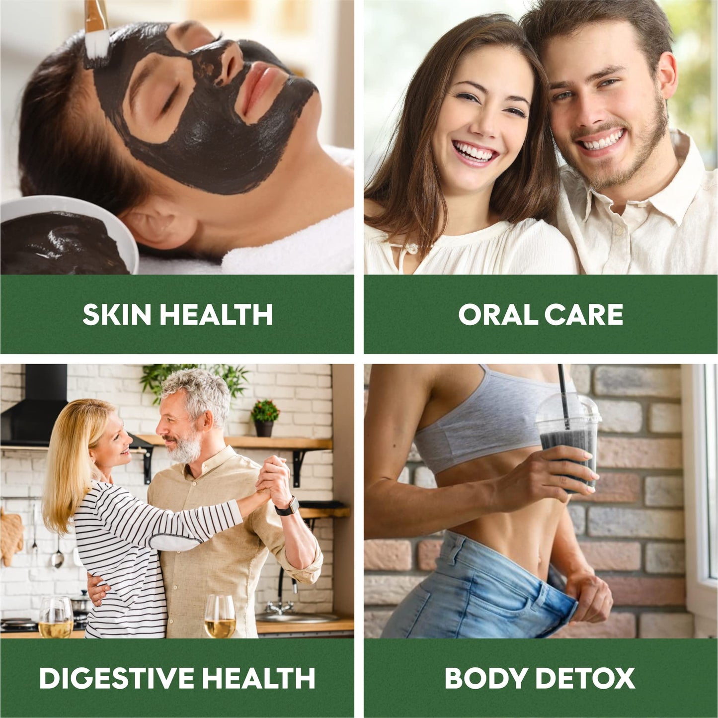 Whole Nature Coconut Activated Charcoal Capsules, 3 Count