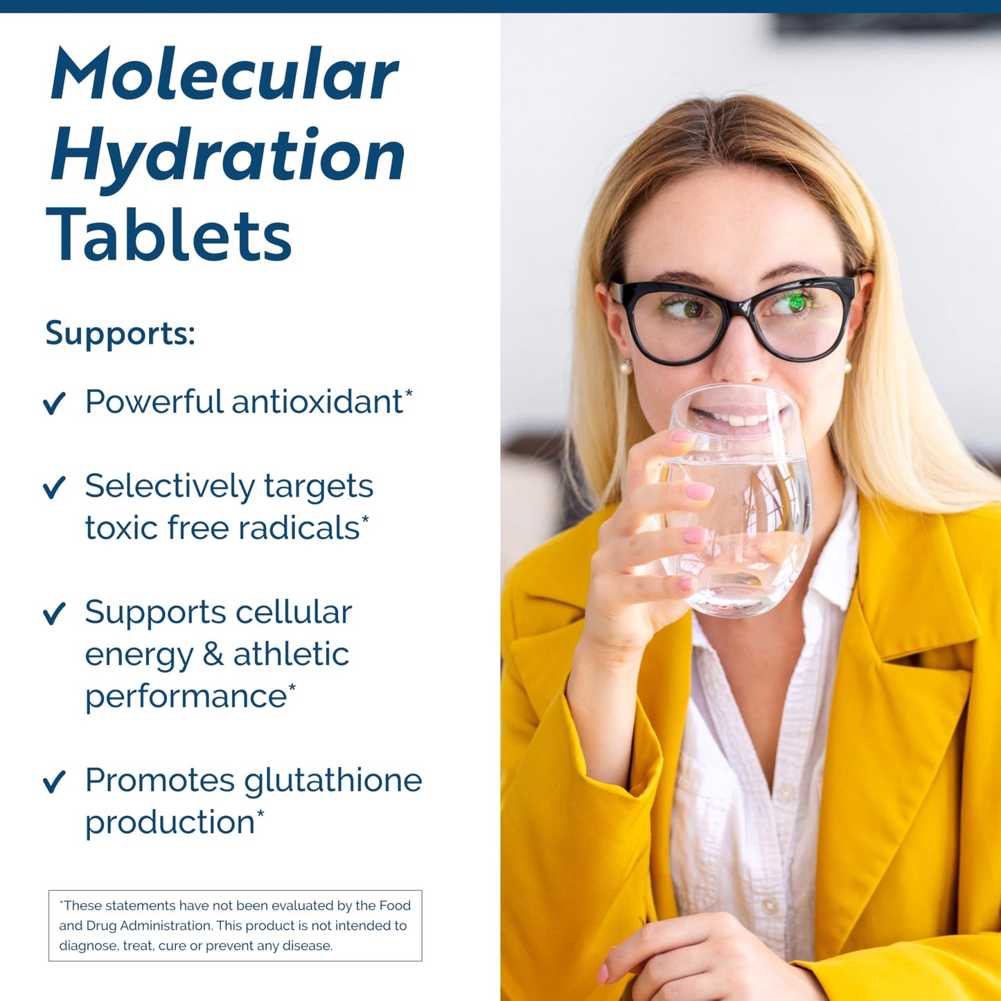 Researched Nutritionals H2 Absorb Molecular Hydrogen Tablets, 60 Tablets